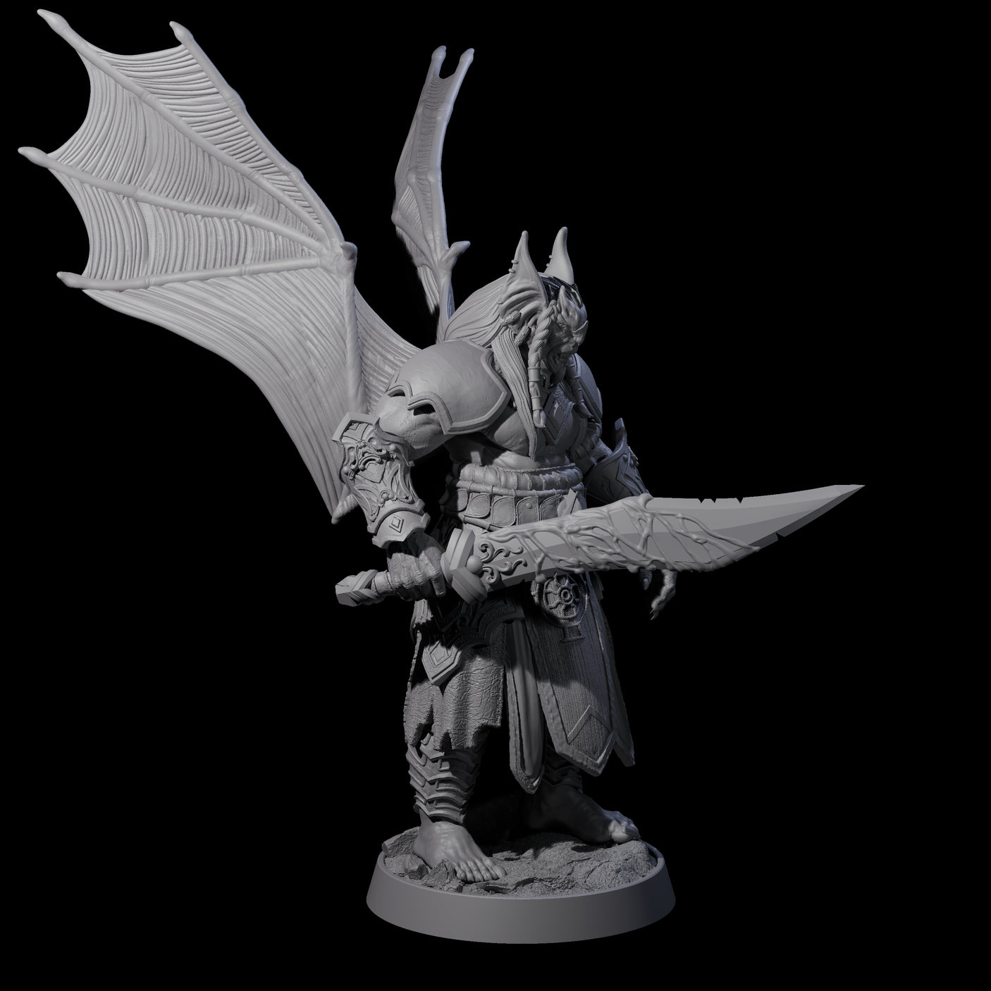 Halloween Foot Solider L Miniature for Dungeons and Dragons, Pathfinder or other TTRPGs