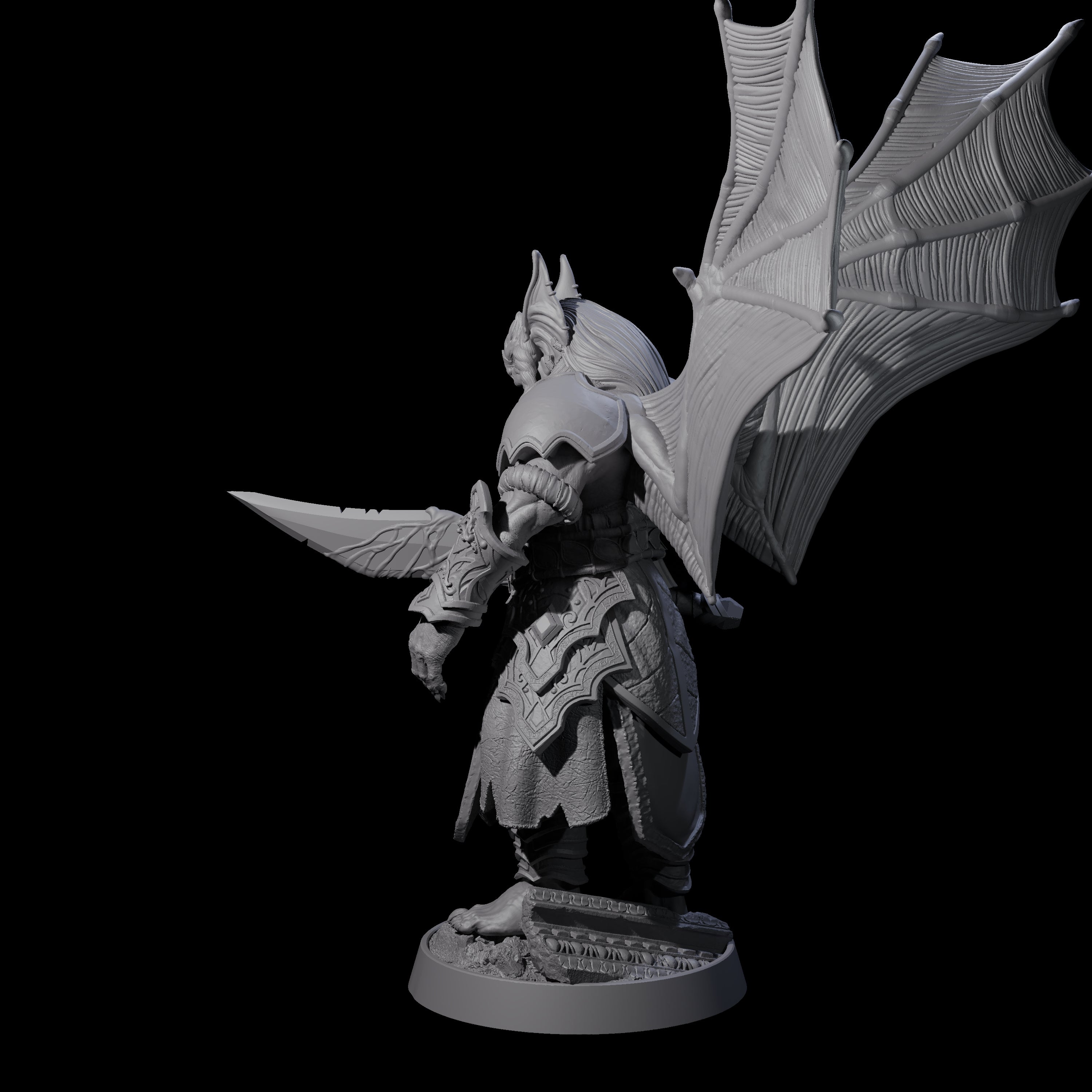 Halloween Foot Solider L Miniature for Dungeons and Dragons, Pathfinder or other TTRPGs