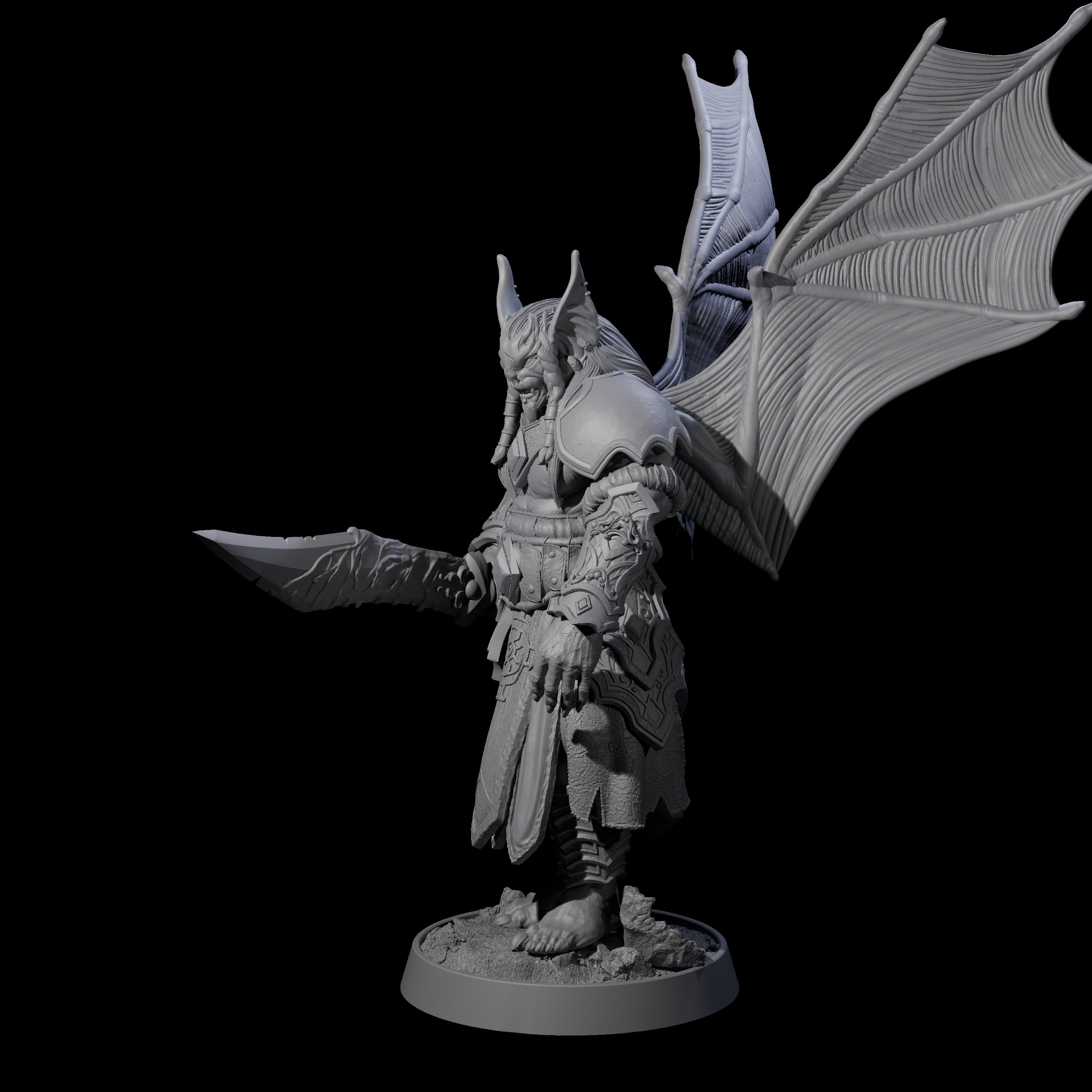 Halloween Foot Solider L Miniature for Dungeons and Dragons, Pathfinder or other TTRPGs