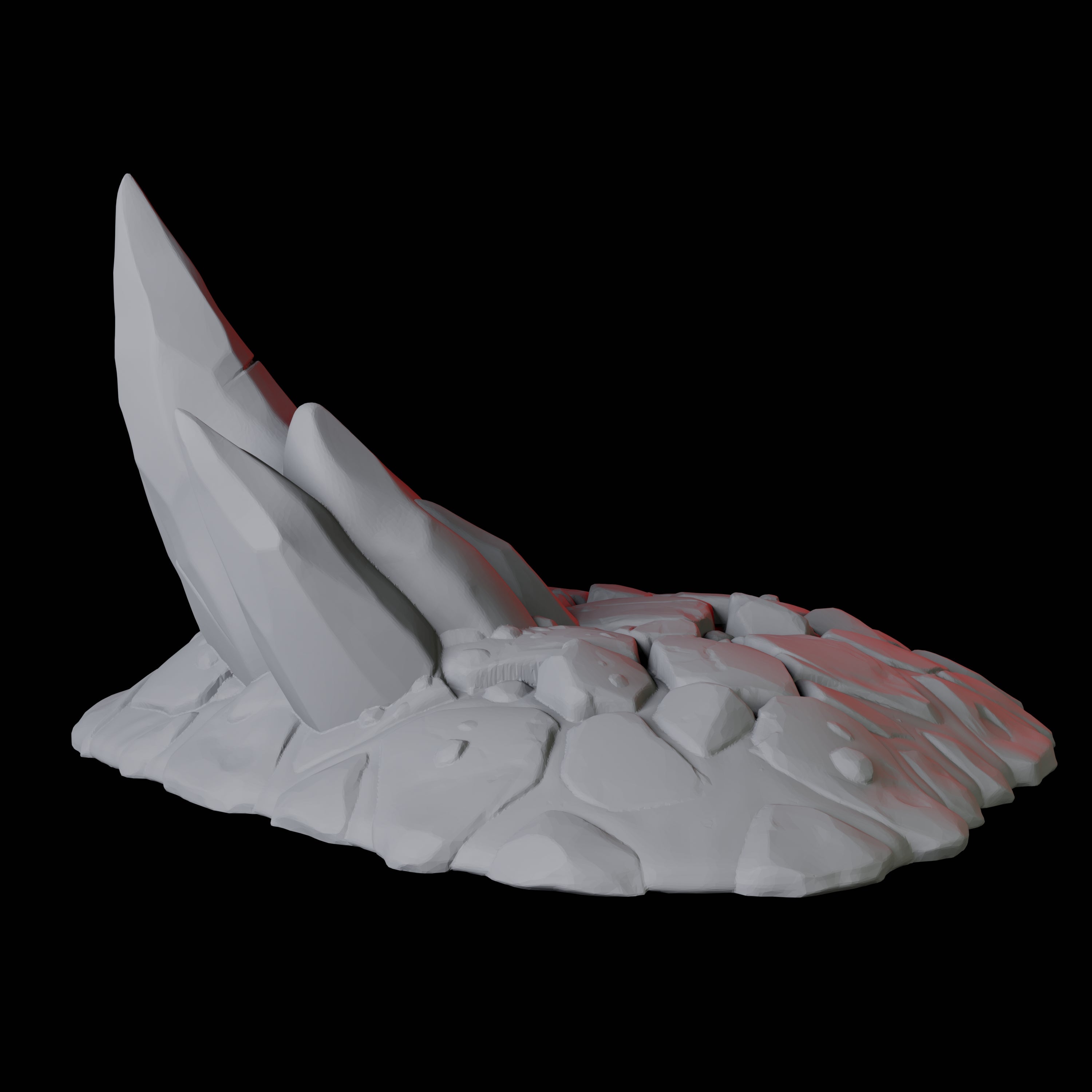 Hellscape Terrain Piece A Miniature for Dungeons and Dragons, Pathfinder or other TTRPGs