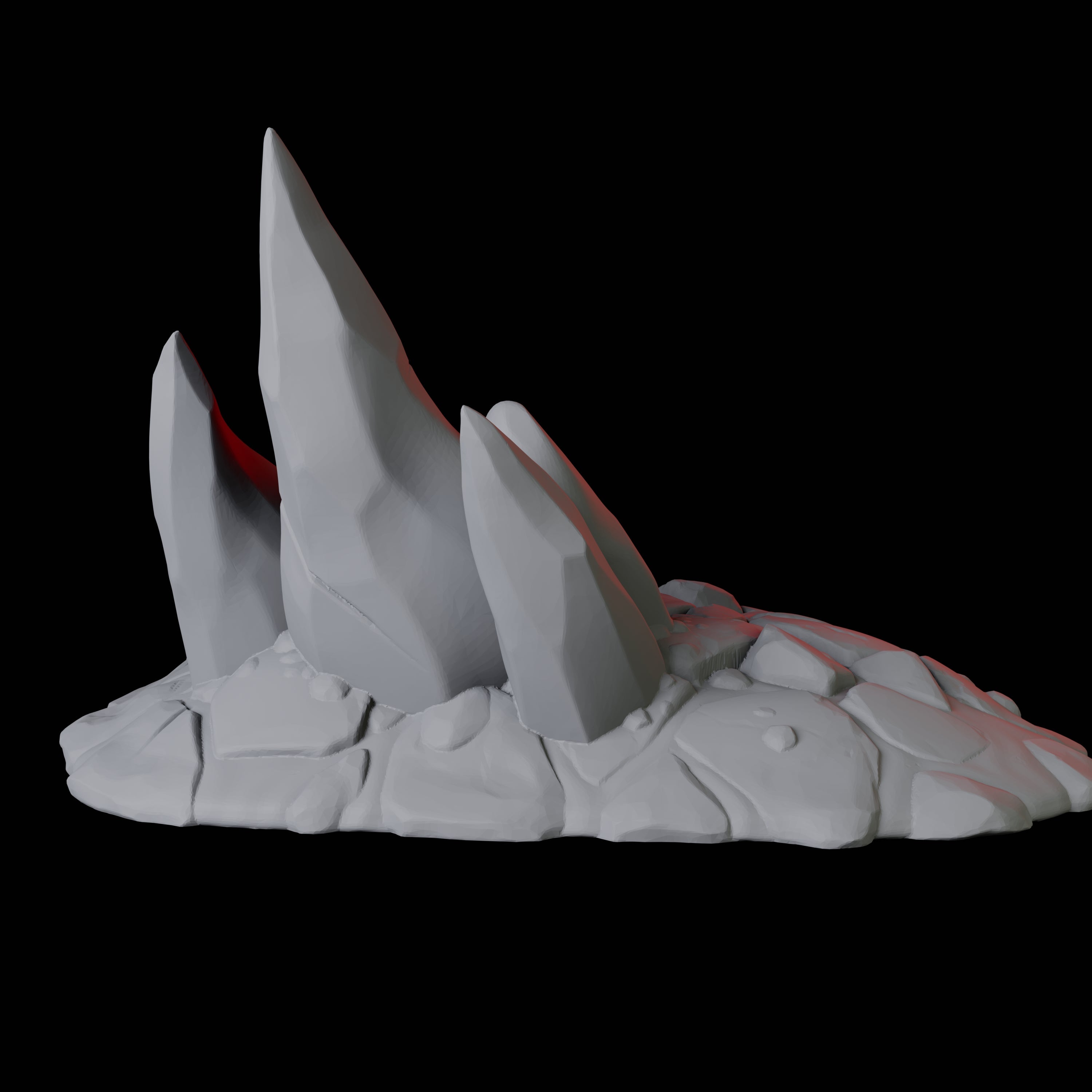 Hellscape Terrain Piece A Miniature for Dungeons and Dragons, Pathfinder or other TTRPGs