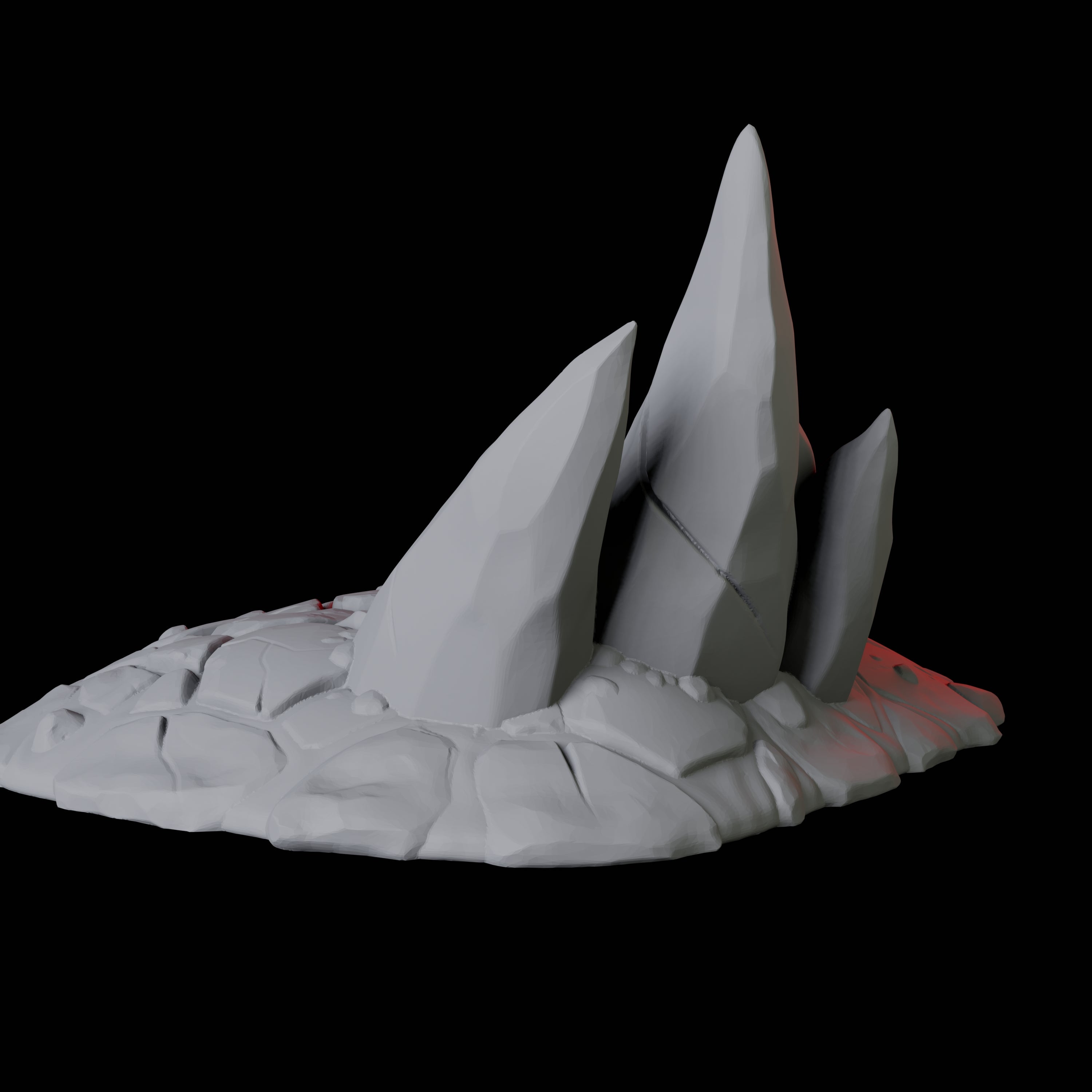 Hellscape Terrain Piece A Miniature for Dungeons and Dragons, Pathfinder or other TTRPGs