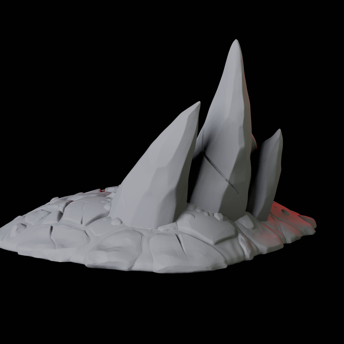 Hellscape Terrain Piece A Miniature for Dungeons and Dragons, Pathfinder or other TTRPGs