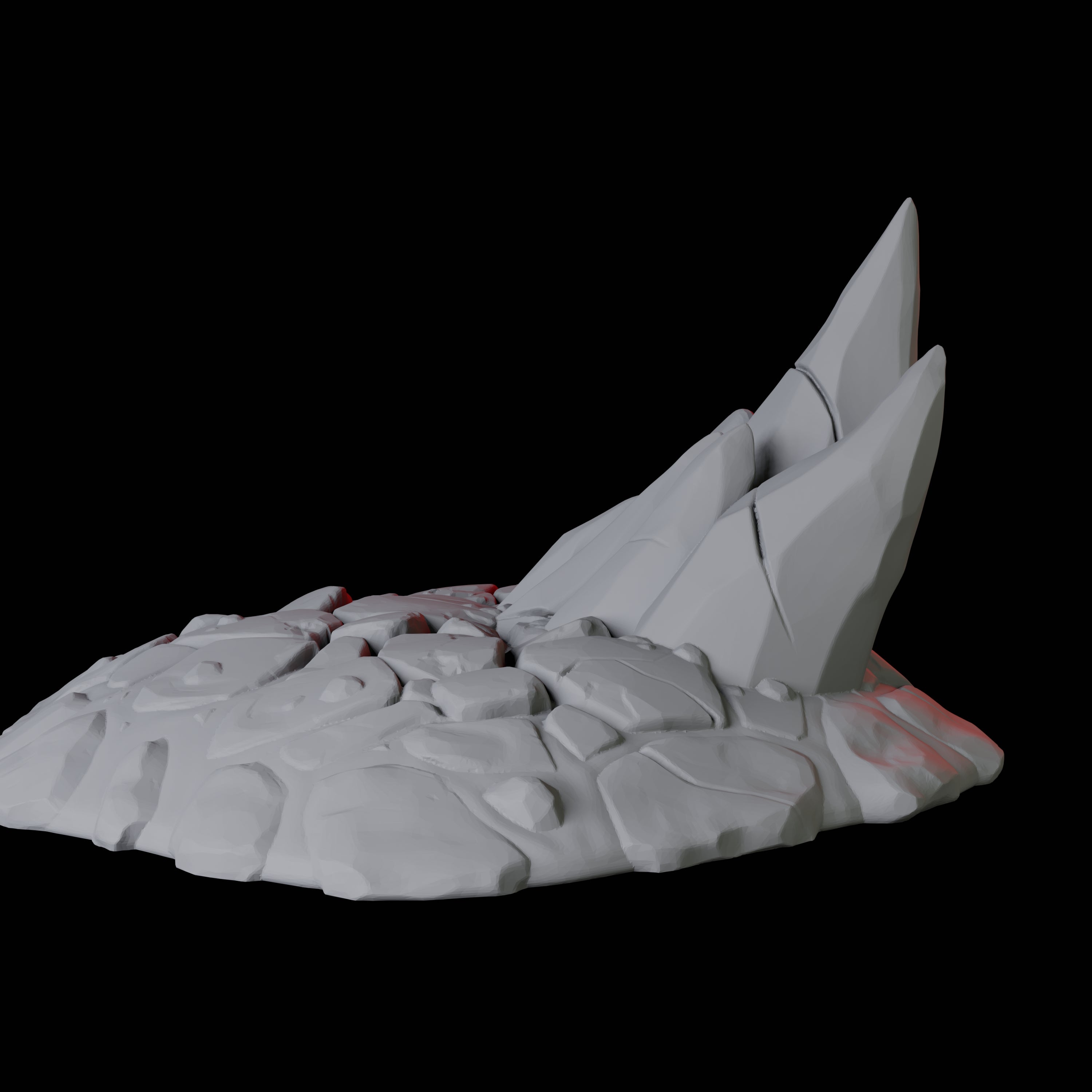 Hellscape Terrain Piece A Miniature for Dungeons and Dragons, Pathfinder or other TTRPGs