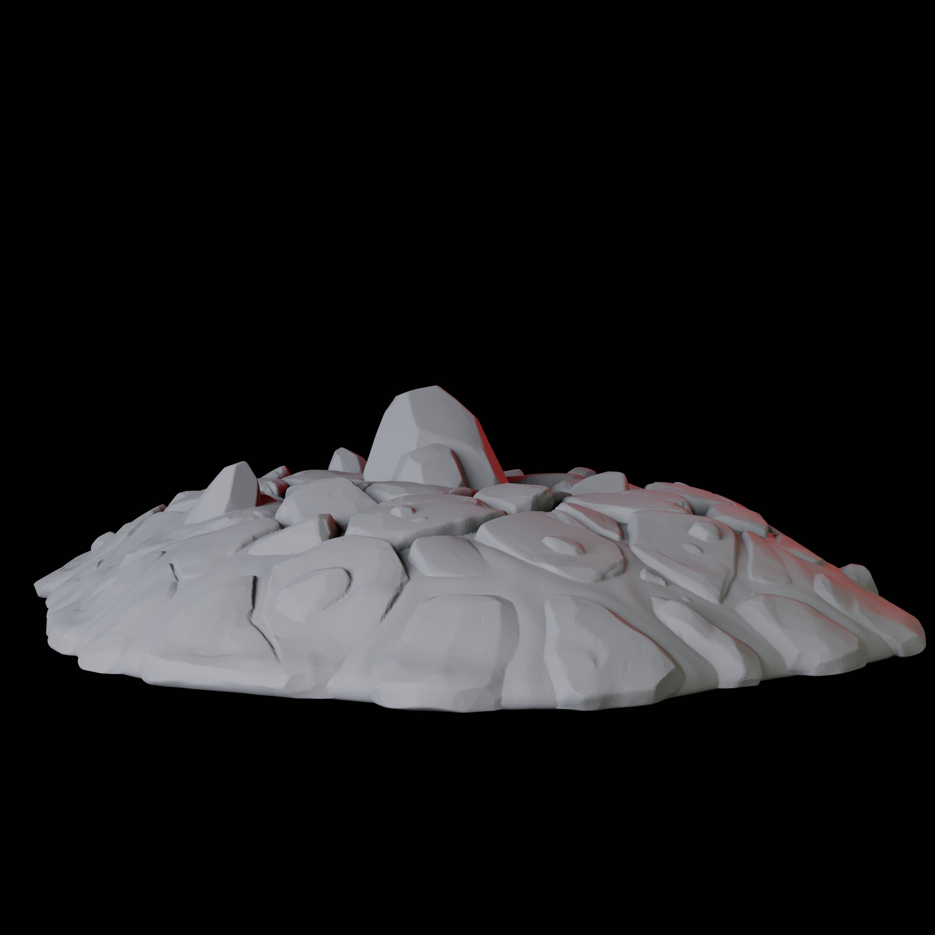 Hellscape Terrain Piece C Miniature for Dungeons and Dragons, Pathfinder or other TTRPGs