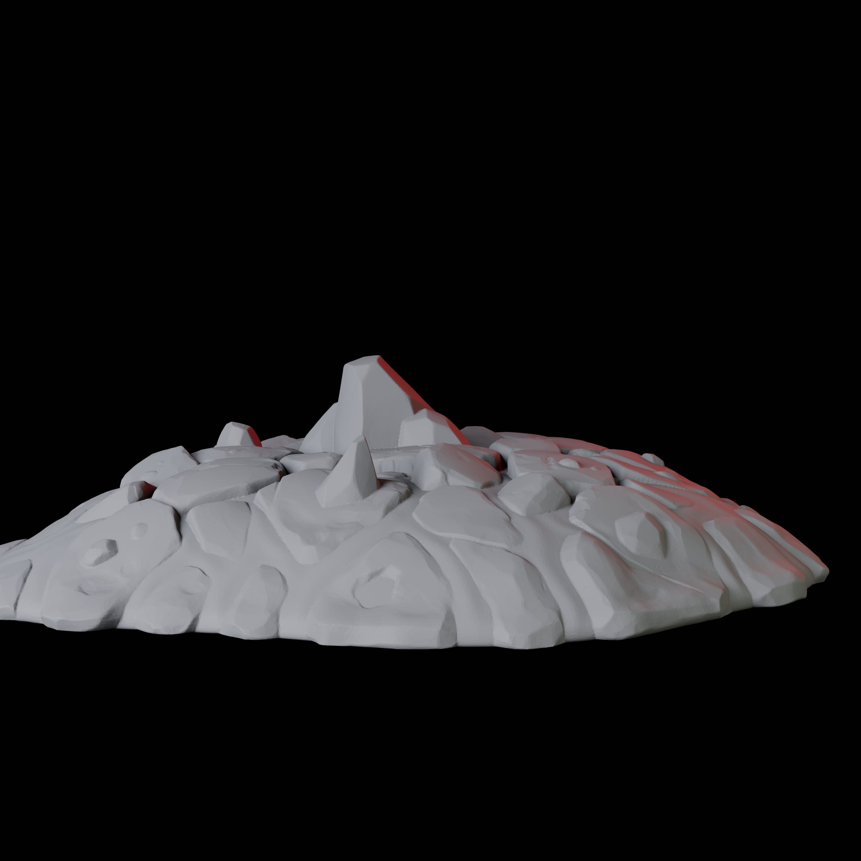 Hellscape Terrain Piece C Miniature for Dungeons and Dragons, Pathfinder or other TTRPGs