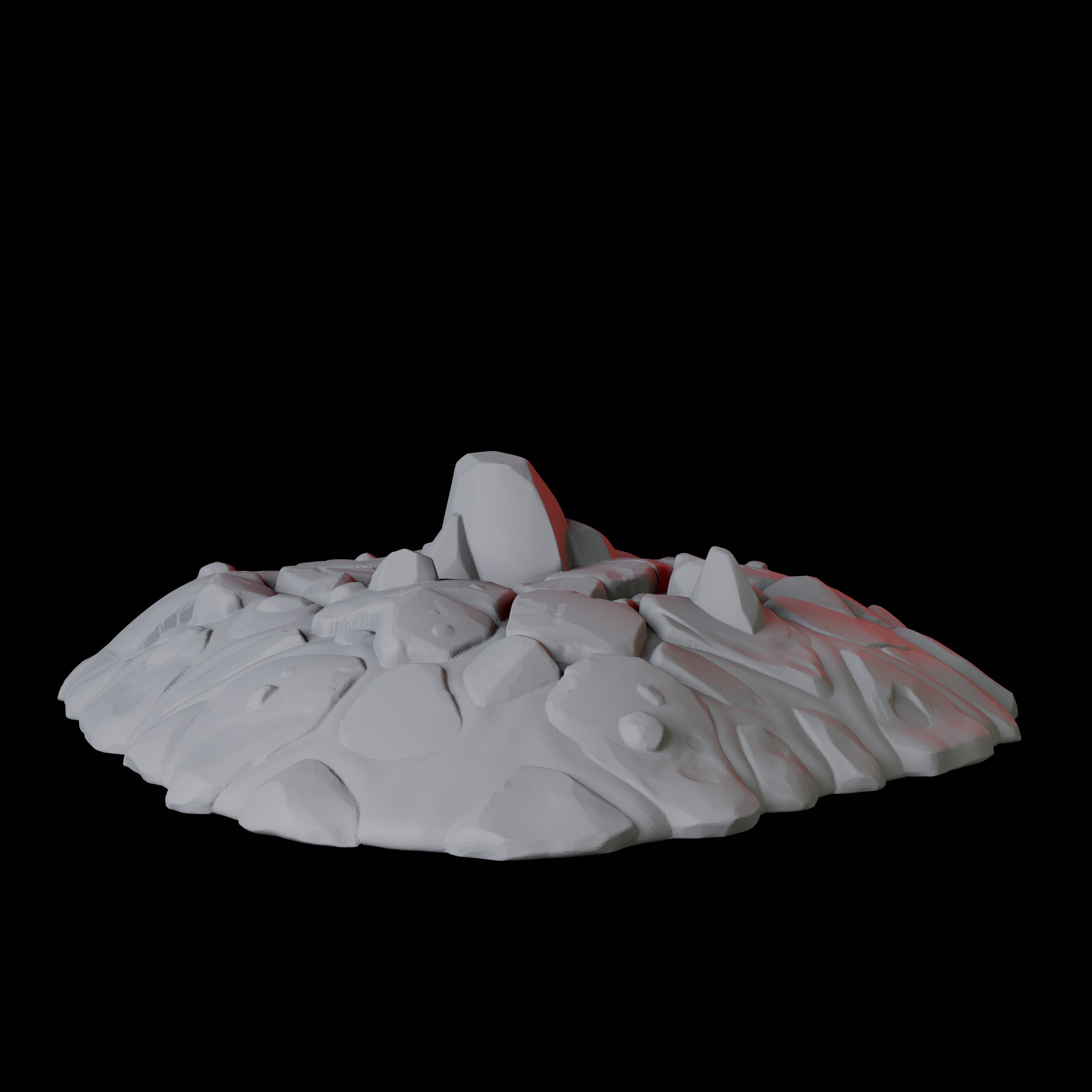 Hellscape Terrain Piece C Miniature for Dungeons and Dragons, Pathfinder or other TTRPGs