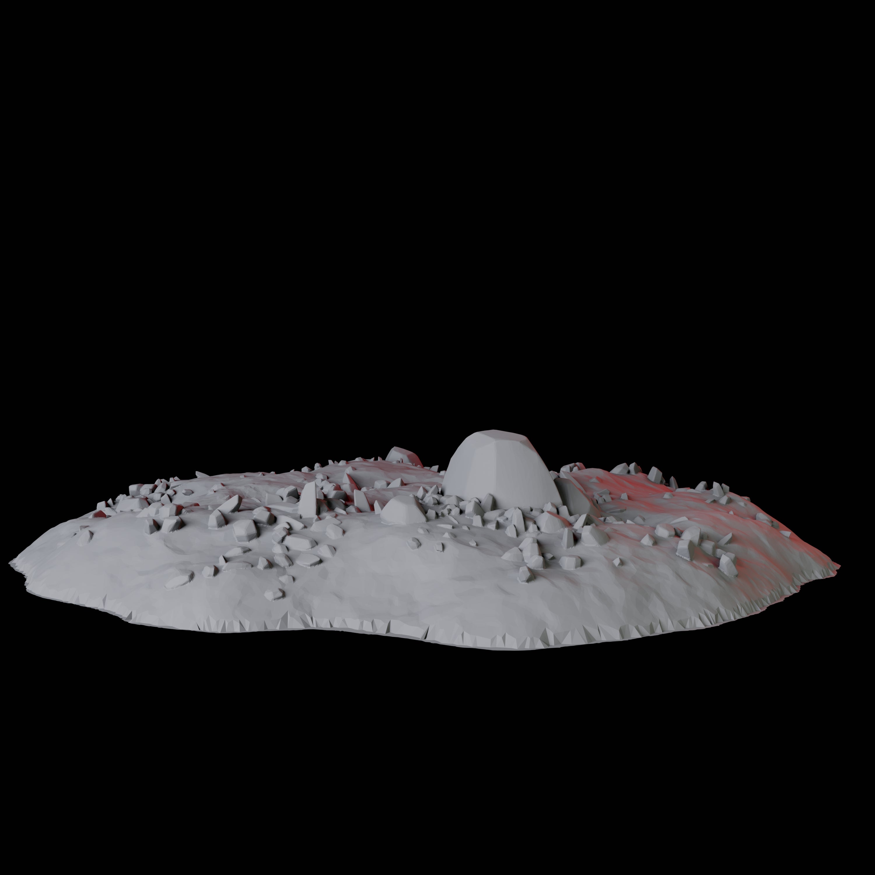 Hellscape Terrain Piece D Miniature for Dungeons and Dragons, Pathfinder or other TTRPGs