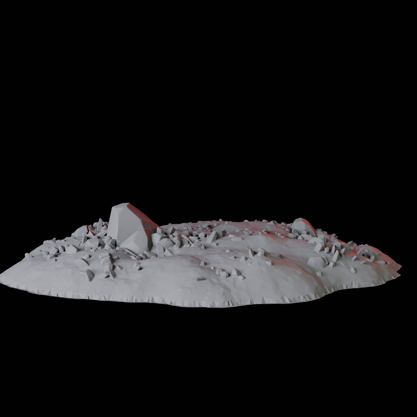 Hellscape Terrain Piece D Miniature for Dungeons and Dragons, Pathfinder or other TTRPGs