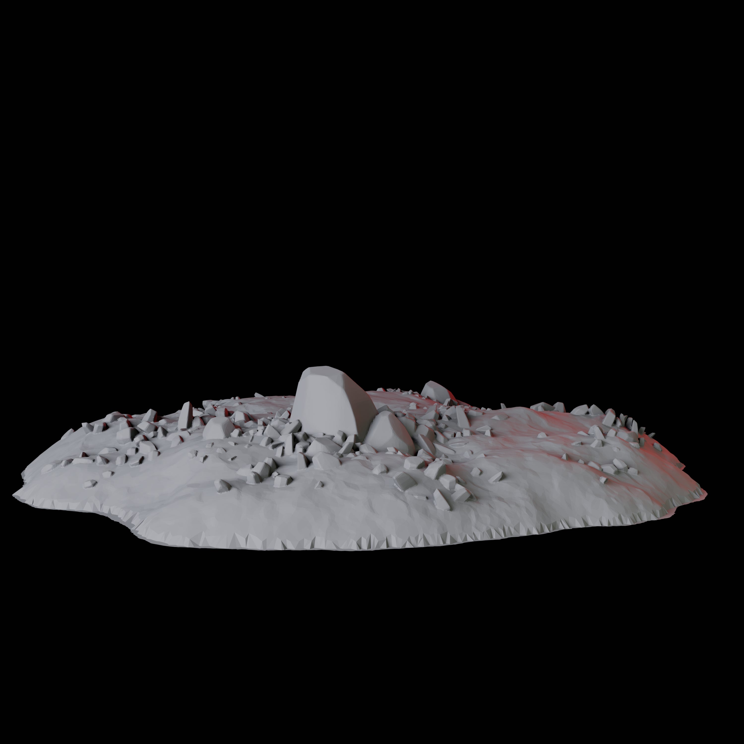 Hellscape Terrain Piece D Miniature for Dungeons and Dragons, Pathfinder or other TTRPGs