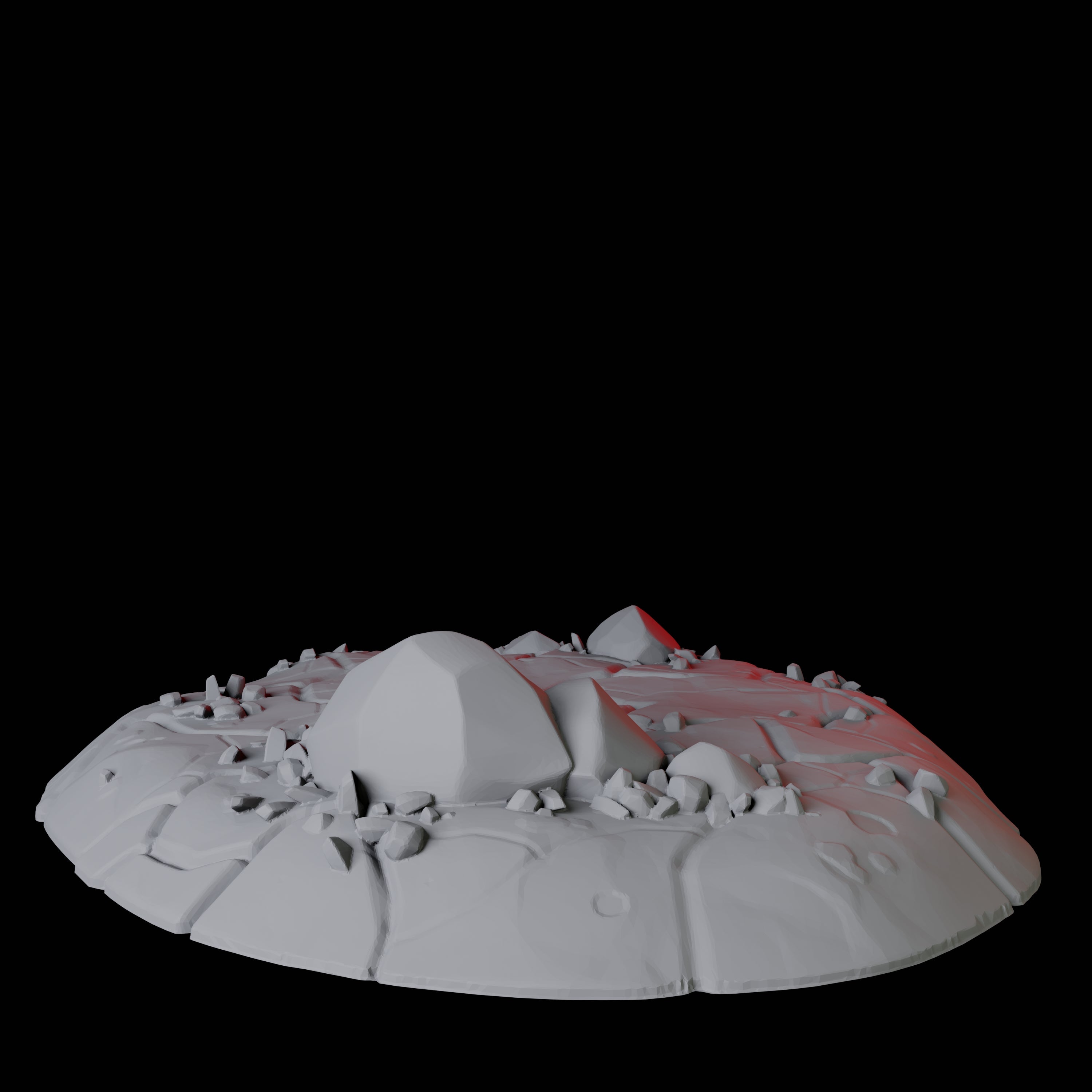 Hellscape Terrain Piece F Miniature for Dungeons and Dragons, Pathfinder or other TTRPGs