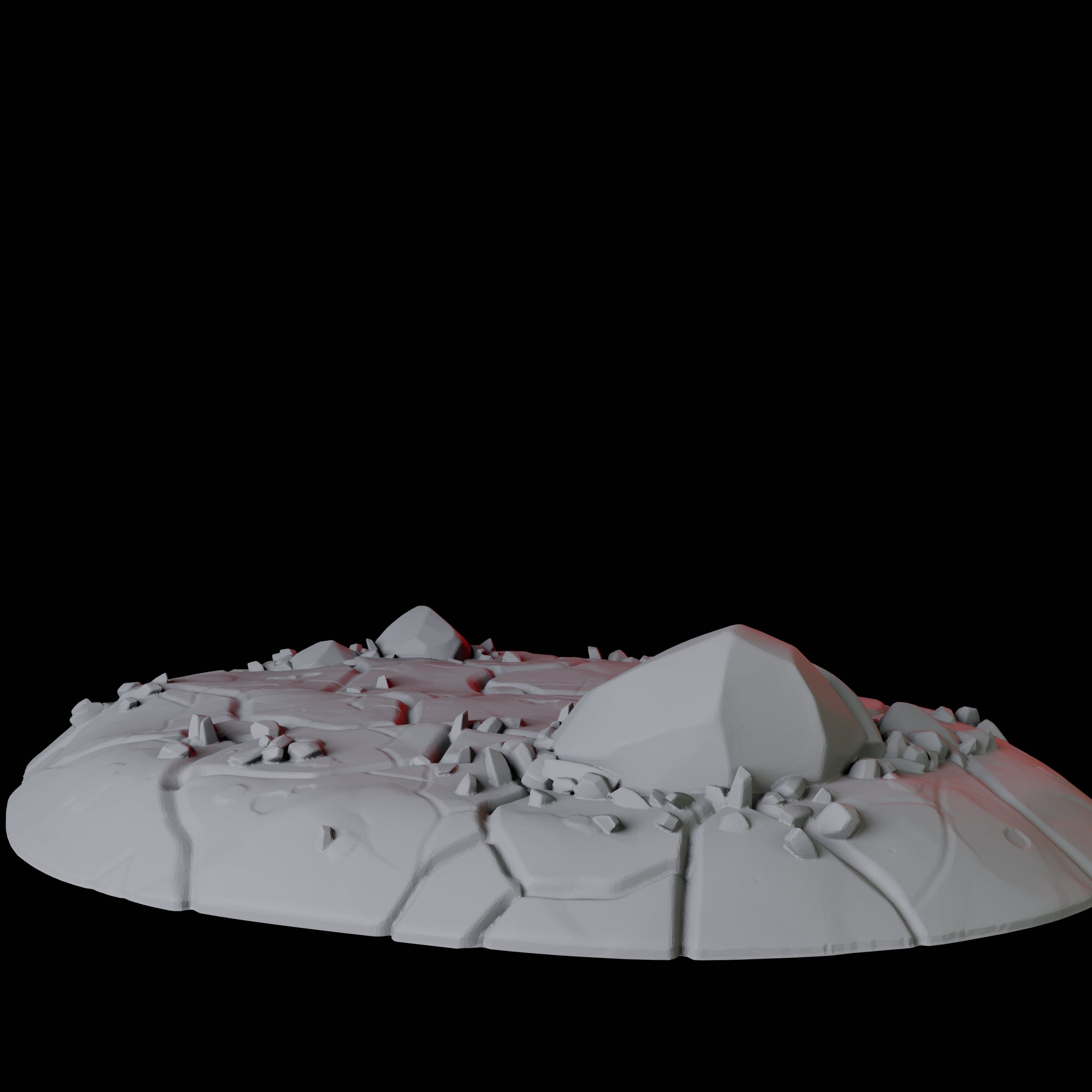 Hellscape Terrain Piece F Miniature for Dungeons and Dragons, Pathfinder or other TTRPGs