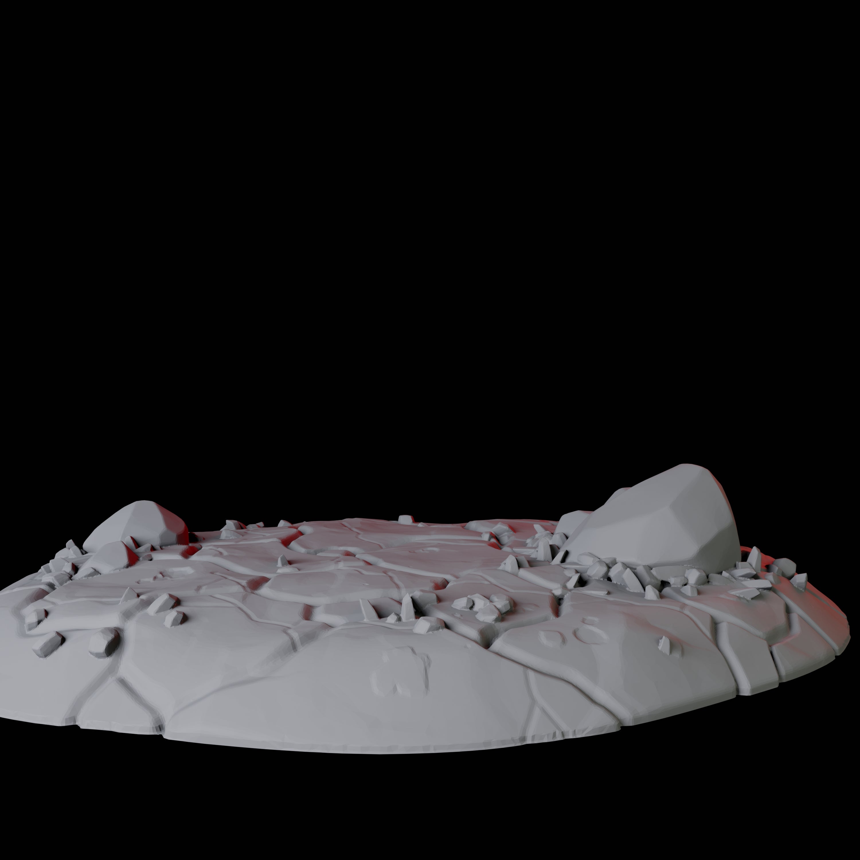 Hellscape Terrain Piece F Miniature for Dungeons and Dragons, Pathfinder or other TTRPGs