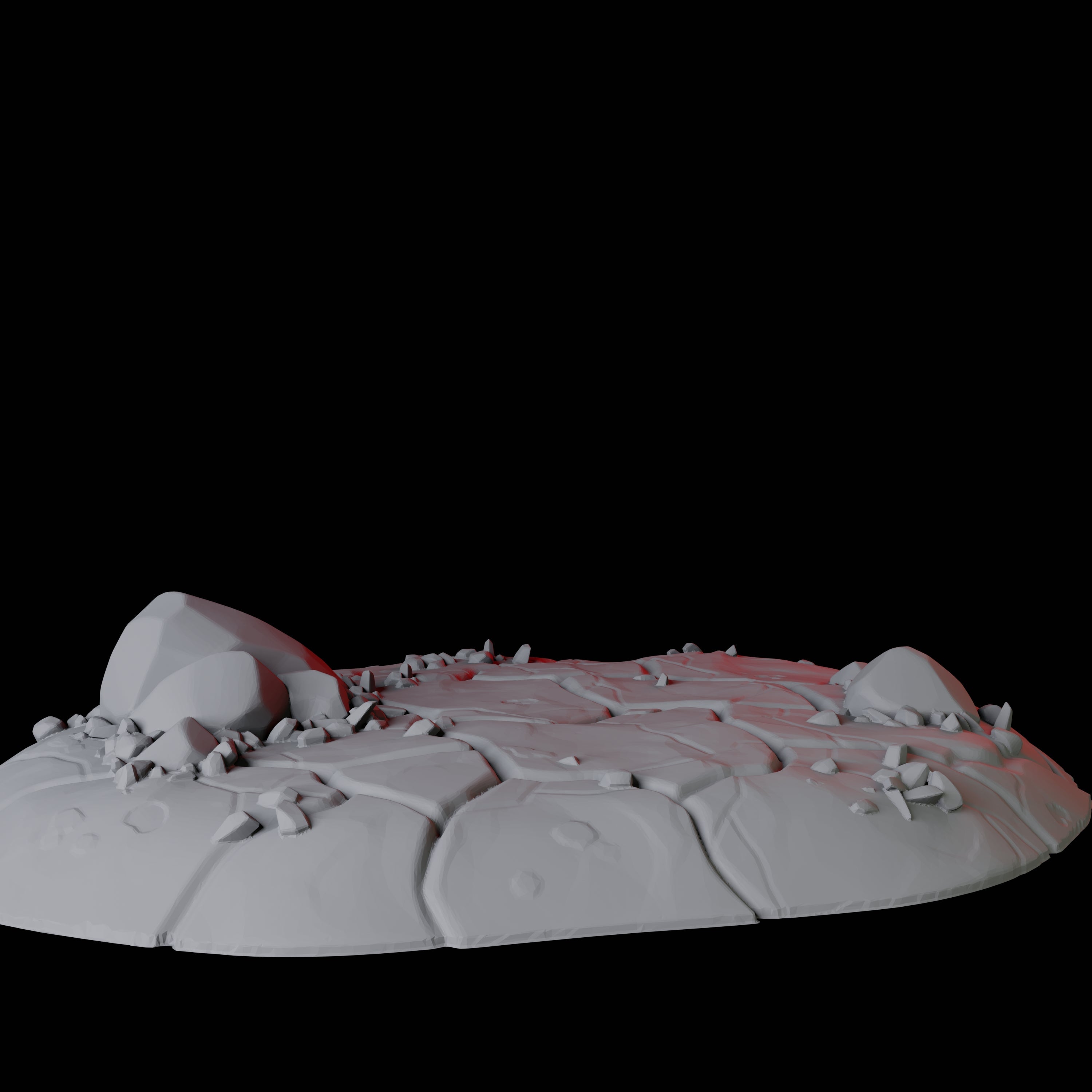 Hellscape Terrain Piece F Miniature for Dungeons and Dragons, Pathfinder or other TTRPGs