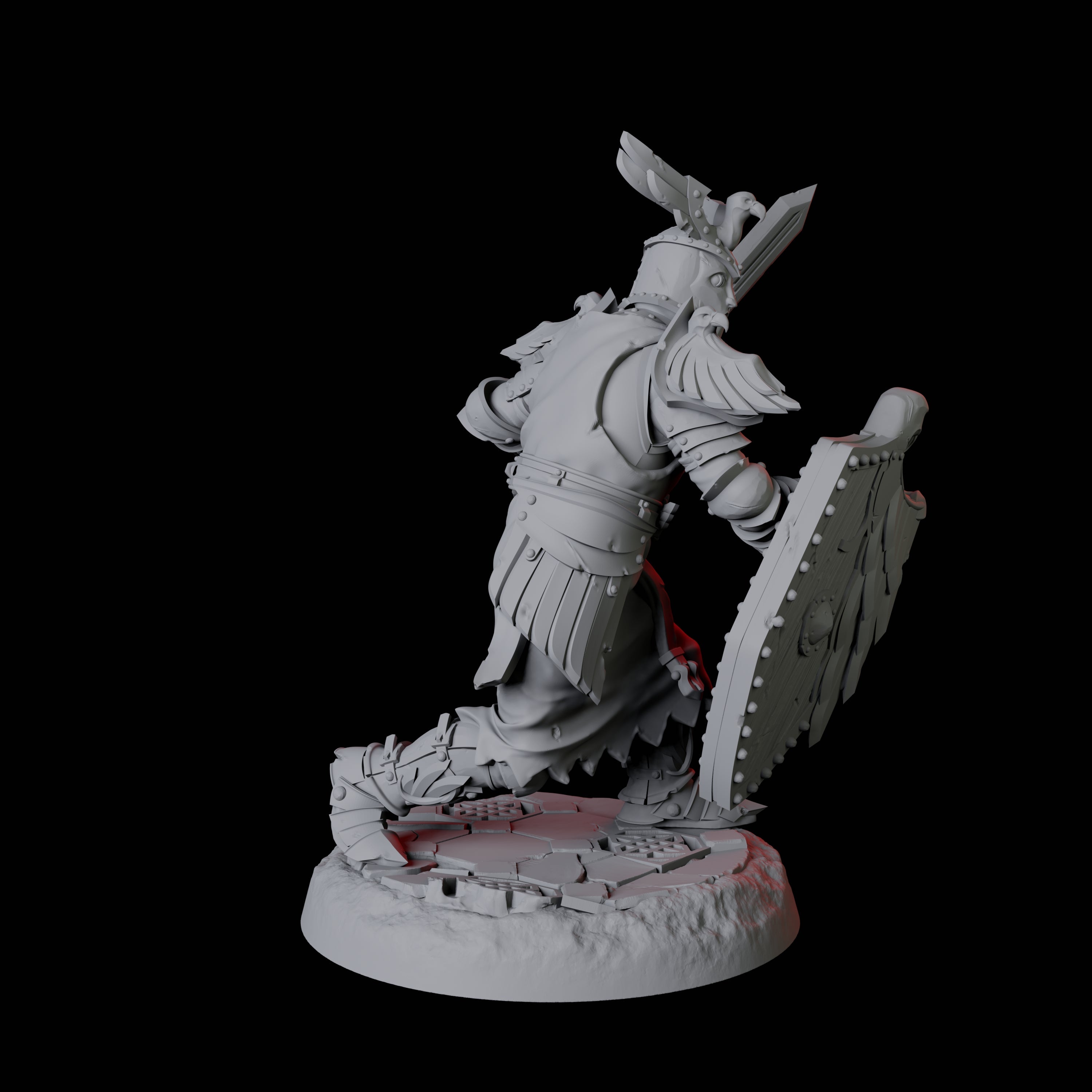 Holy Inquisitor Paladin Miniature for Dungeons and Dragons, Pathfinder or other TTRPGs