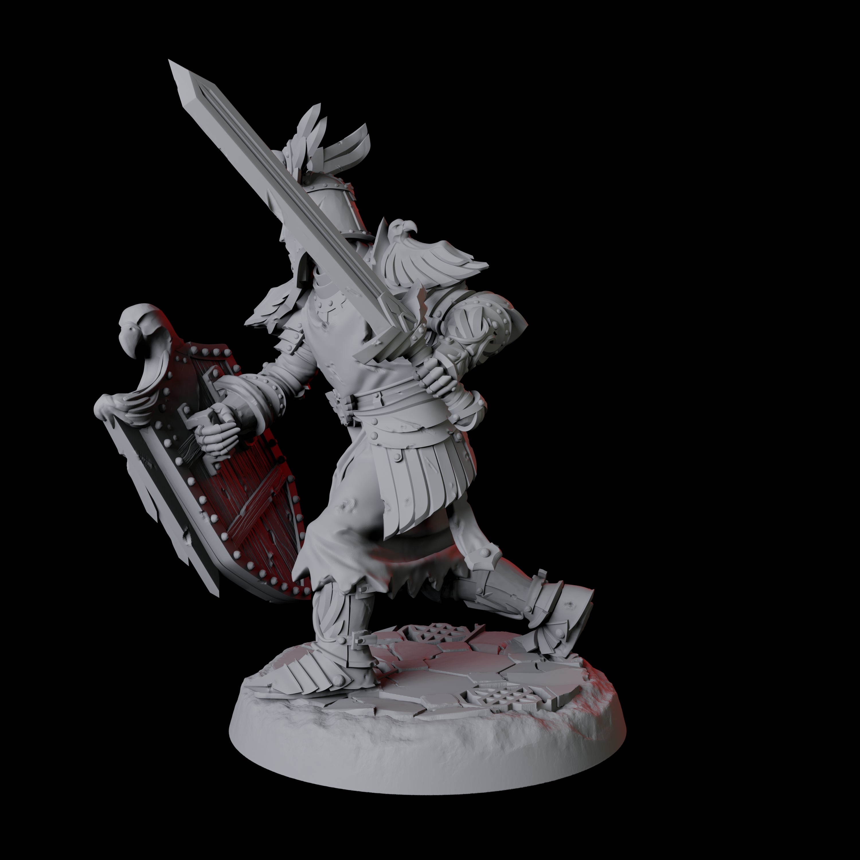 Holy Inquisitor Paladin Miniature for Dungeons and Dragons, Pathfinder or other TTRPGs