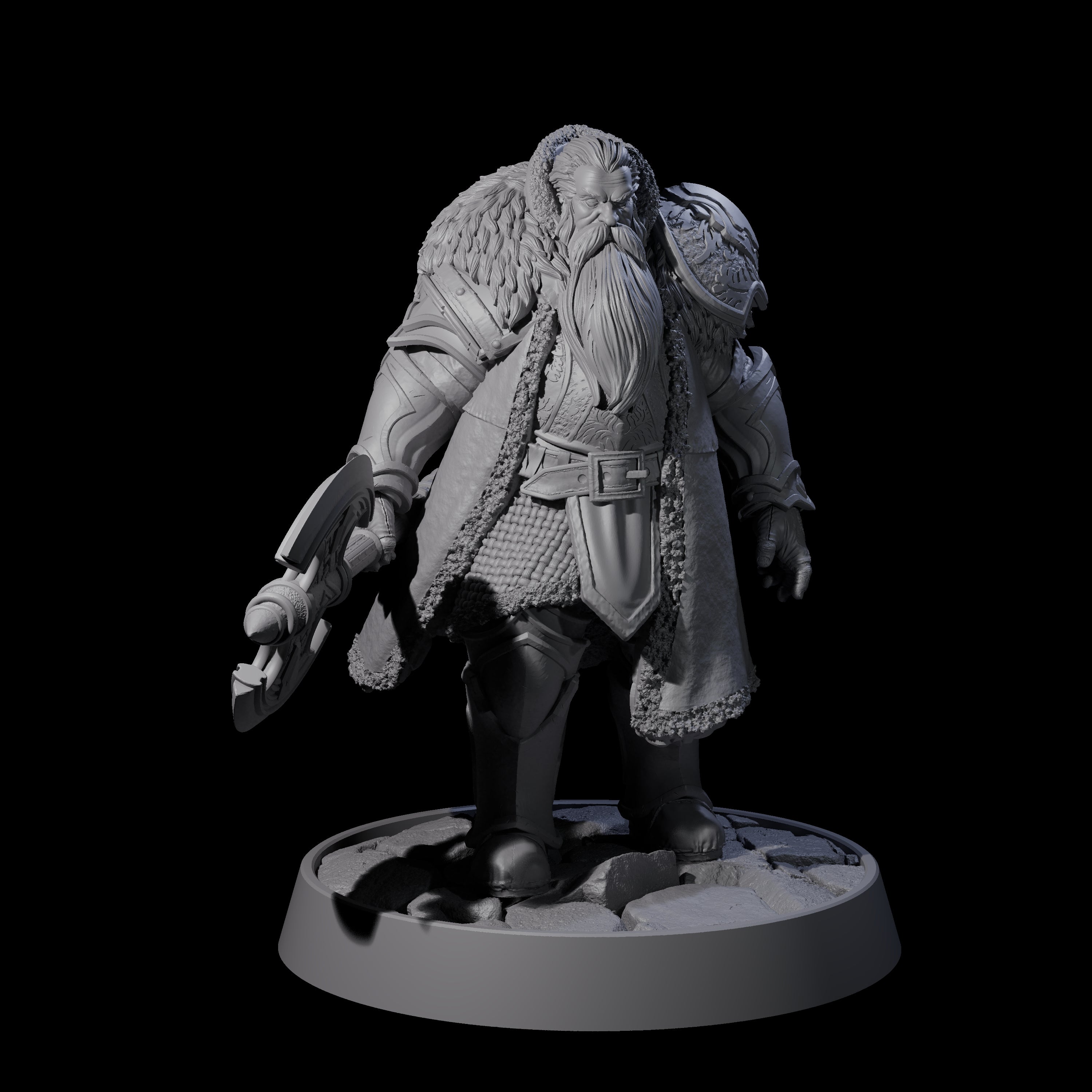 Holy Protector of the Flames A Miniature for Dungeons and Dragons, Pathfinder or other TTRPGs