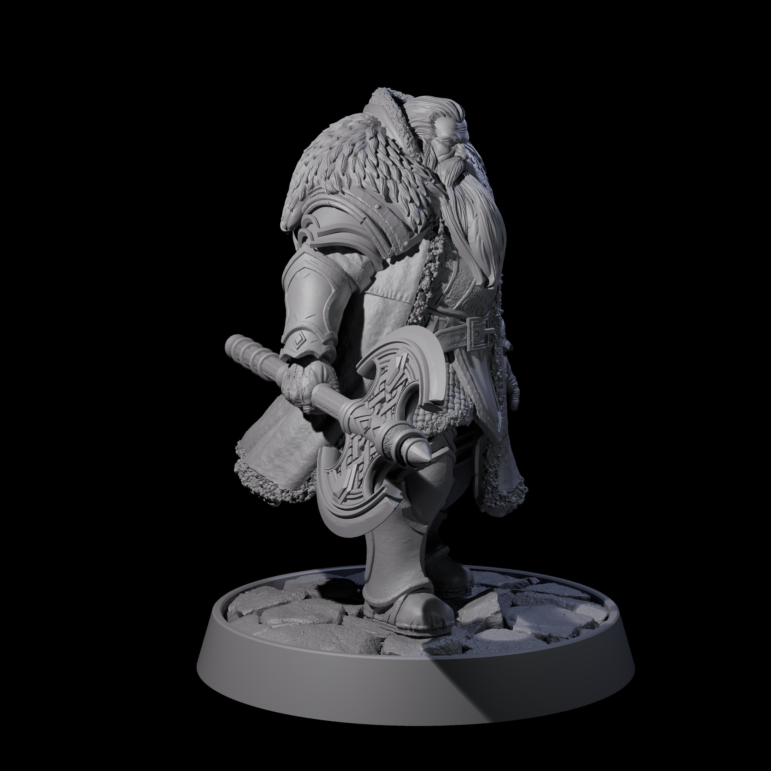 Holy Protector of the Flames A Miniature for Dungeons and Dragons, Pathfinder or other TTRPGs