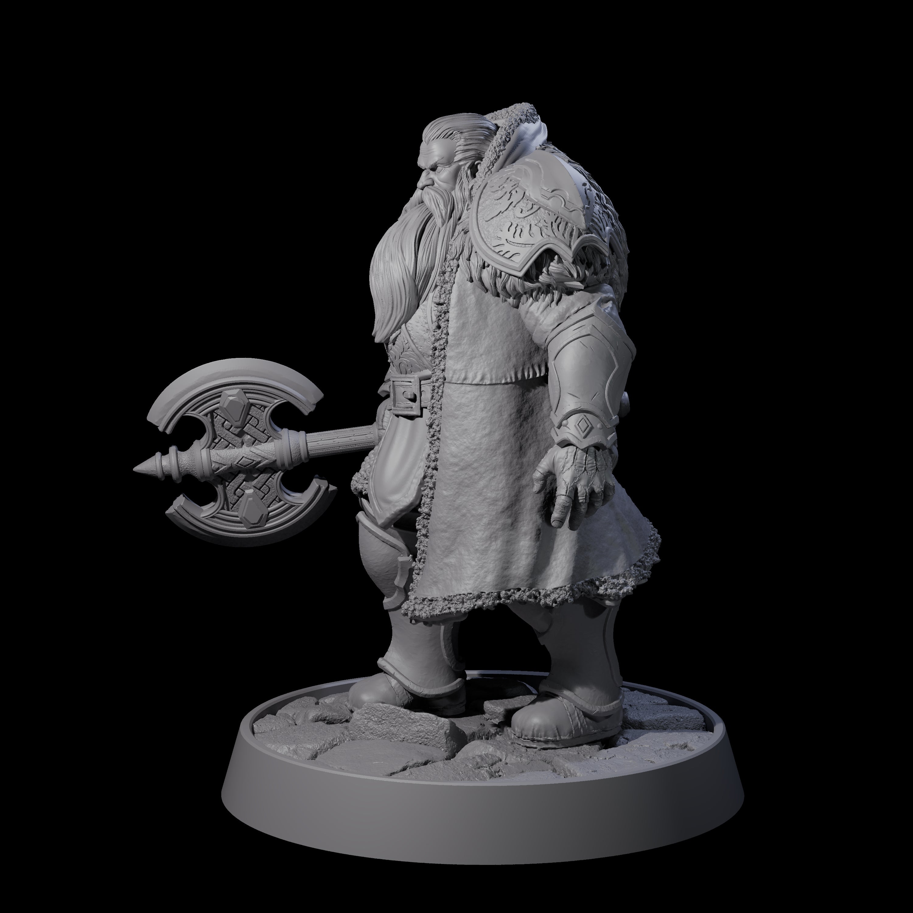 Holy Protector of the Flames A Miniature for Dungeons and Dragons, Pathfinder or other TTRPGs