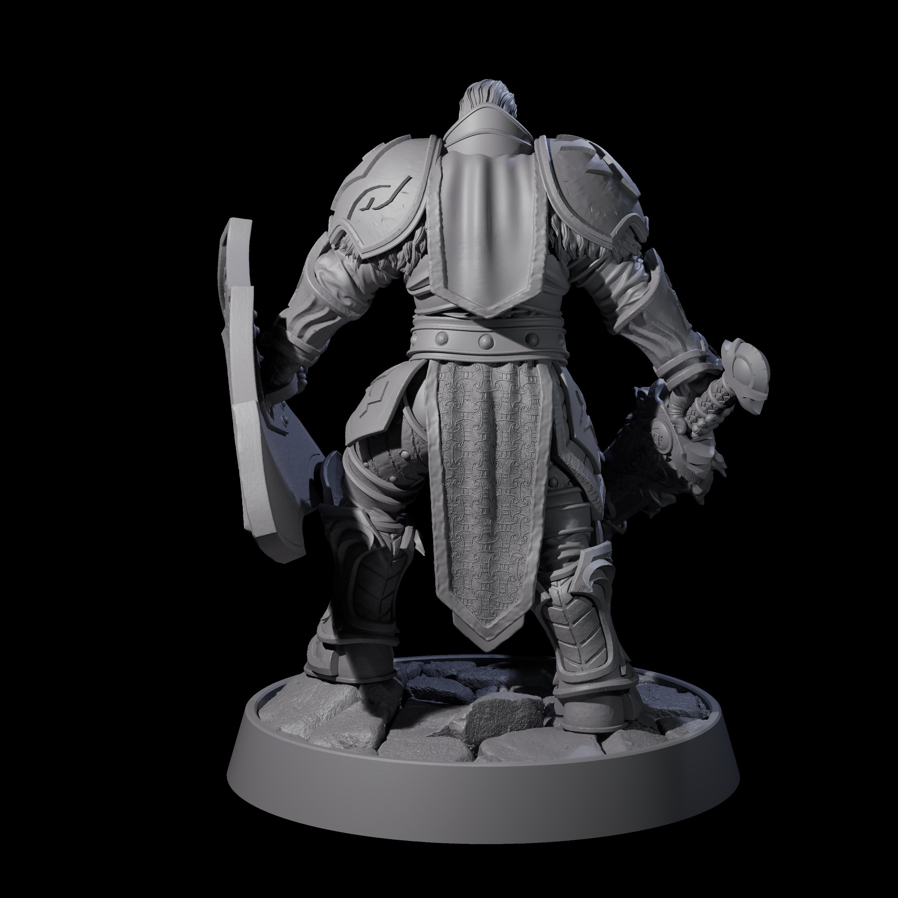 Holy Protector of the Flames G Miniature for Dungeons and Dragons, Pathfinder or other TTRPGs