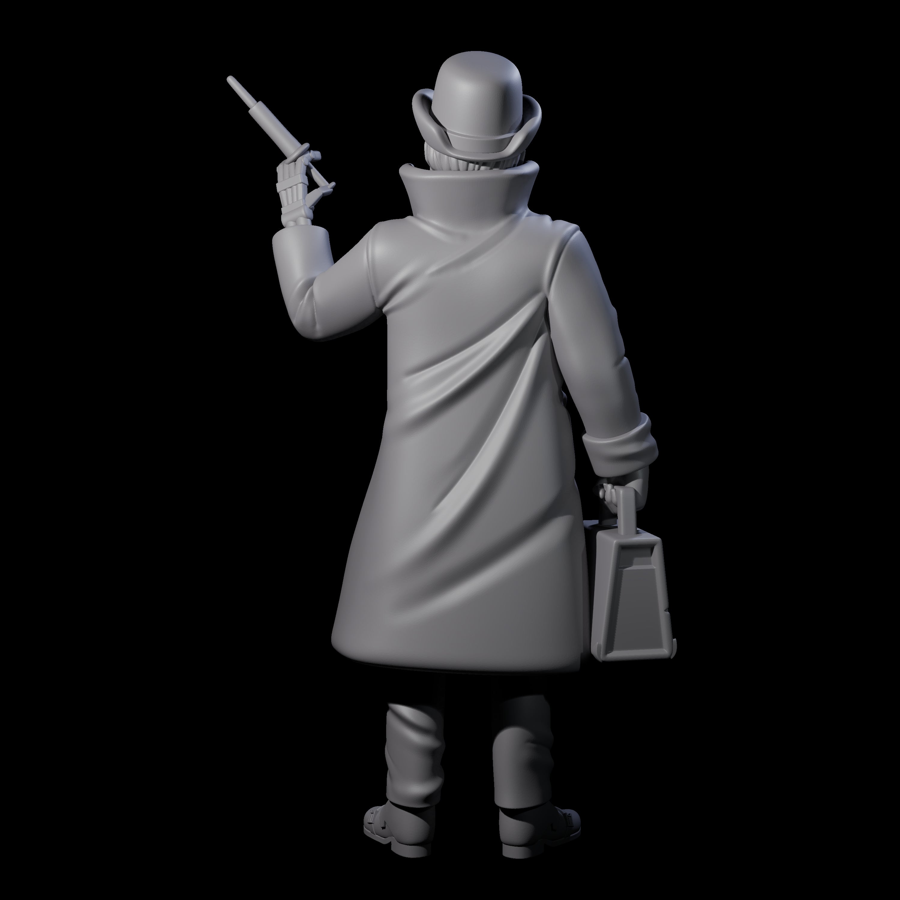 Home Calling Doctor Miniature for Dungeons and Dragons, Pathfinder or other TTRPGs