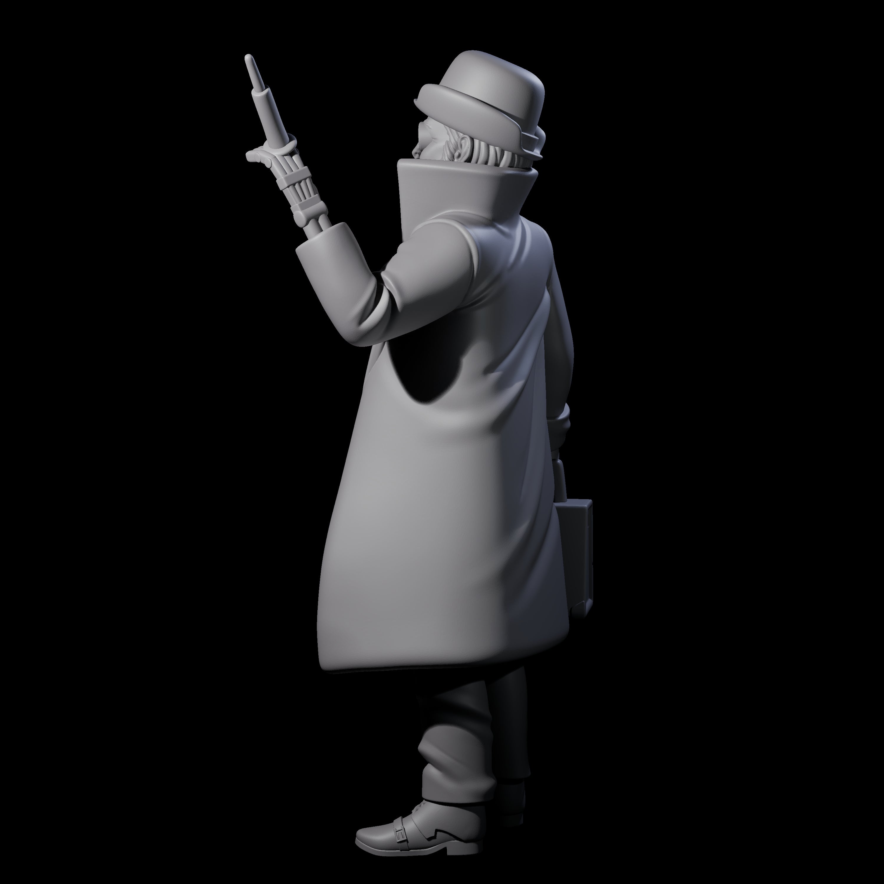 Home Calling Doctor Miniature for Dungeons and Dragons, Pathfinder or other TTRPGs