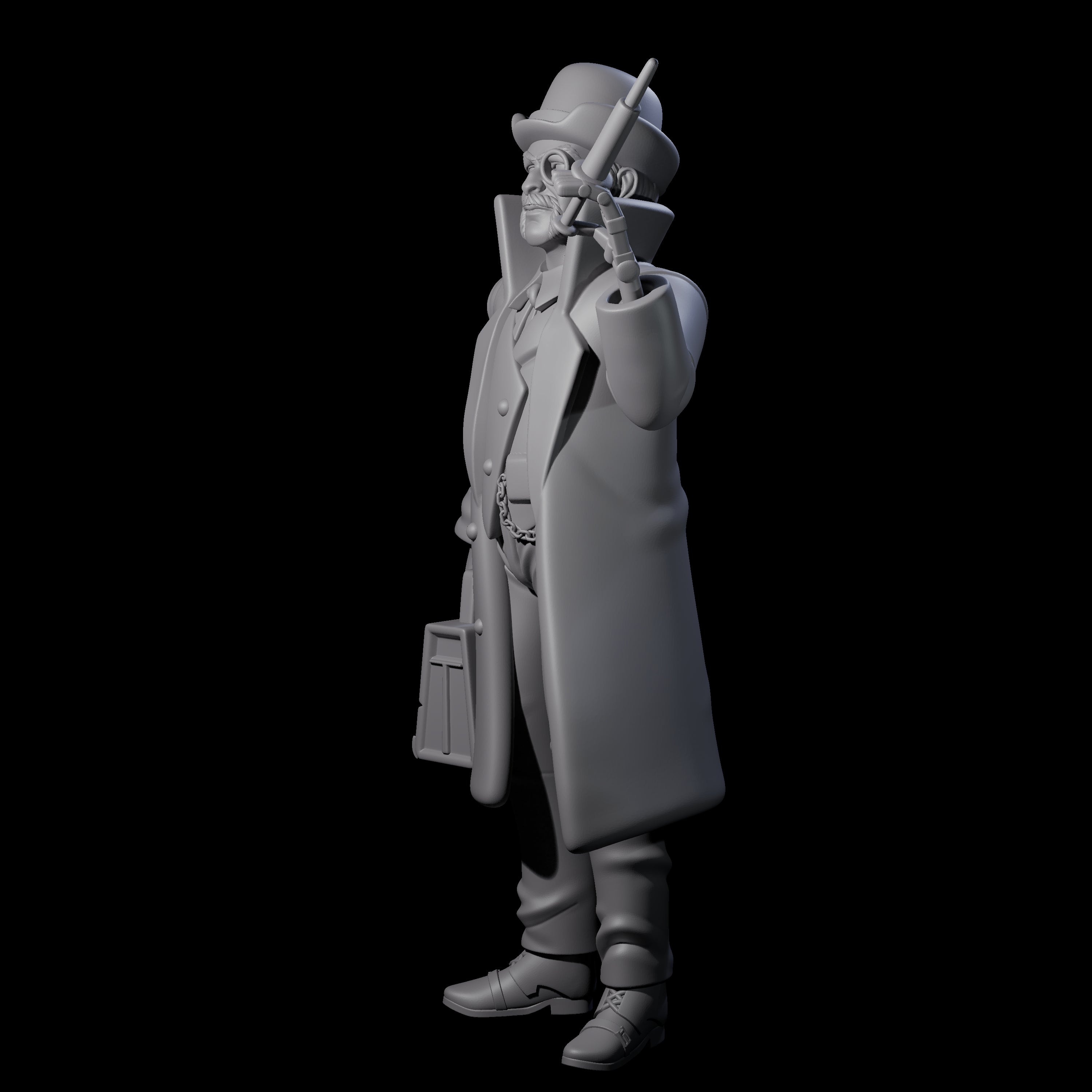 Home Calling Doctor Miniature for Dungeons and Dragons, Pathfinder or other TTRPGs