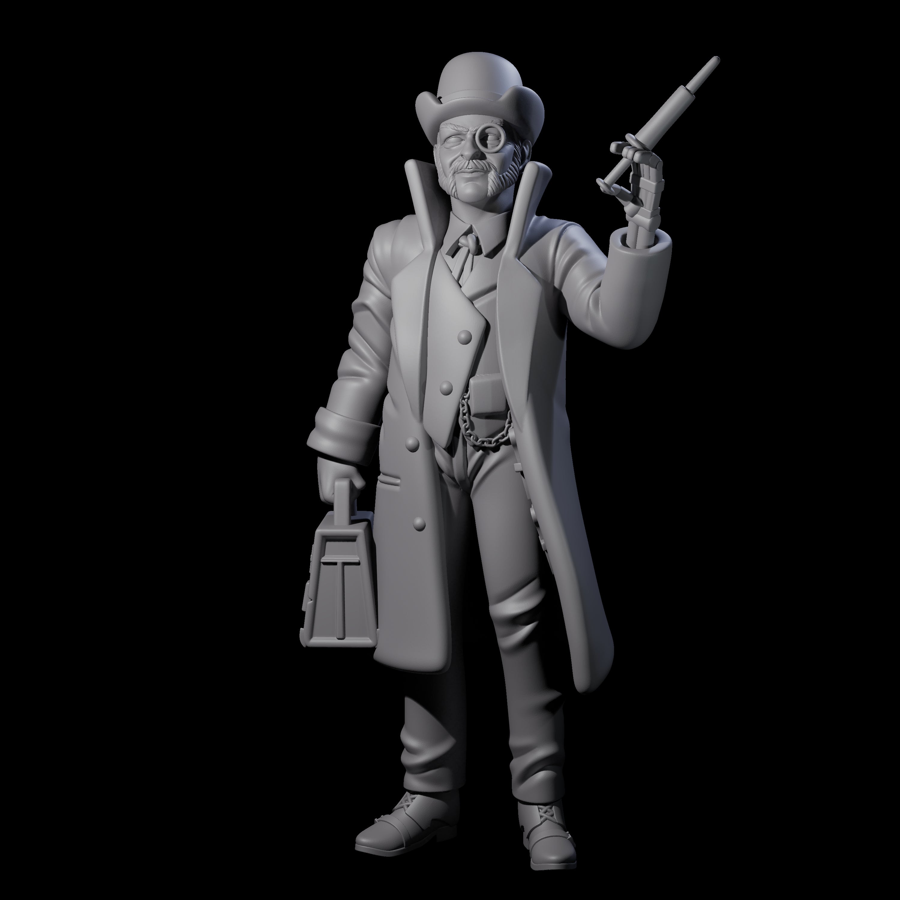 Home Calling Doctor Miniature for Dungeons and Dragons, Pathfinder or other TTRPGs