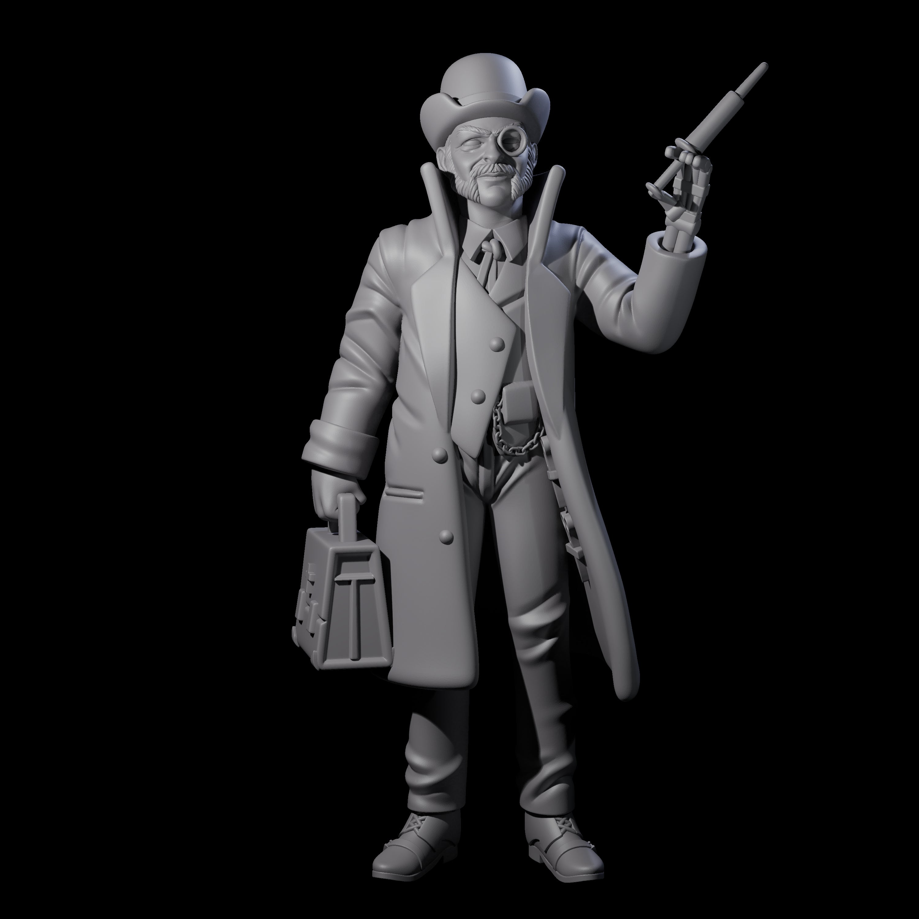 Home Calling Doctor Miniature for Dungeons and Dragons, Pathfinder or other TTRPGs