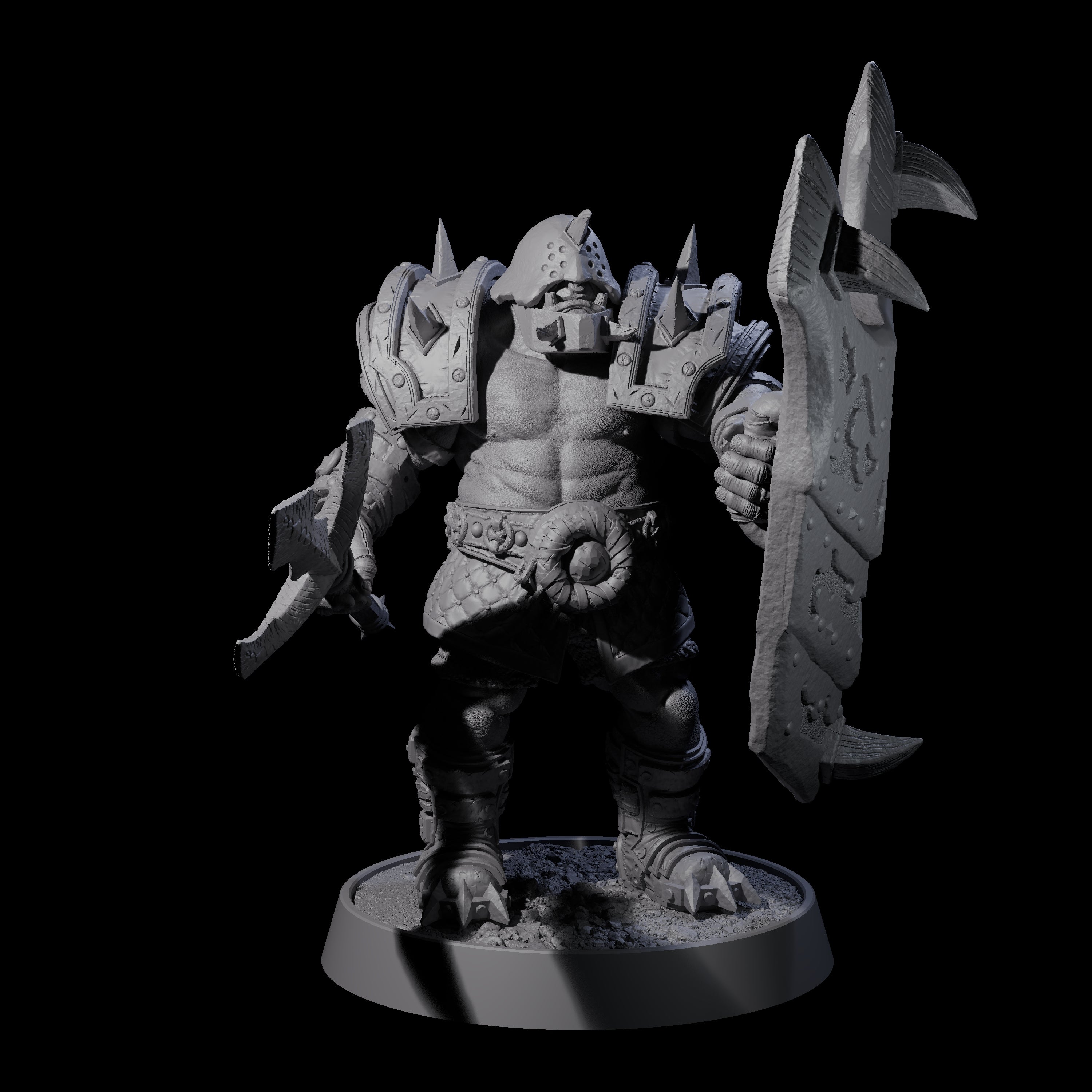 Honorable Orc of the East E Miniature for Dungeons and Dragons, Pathfinder or other TTRPGs