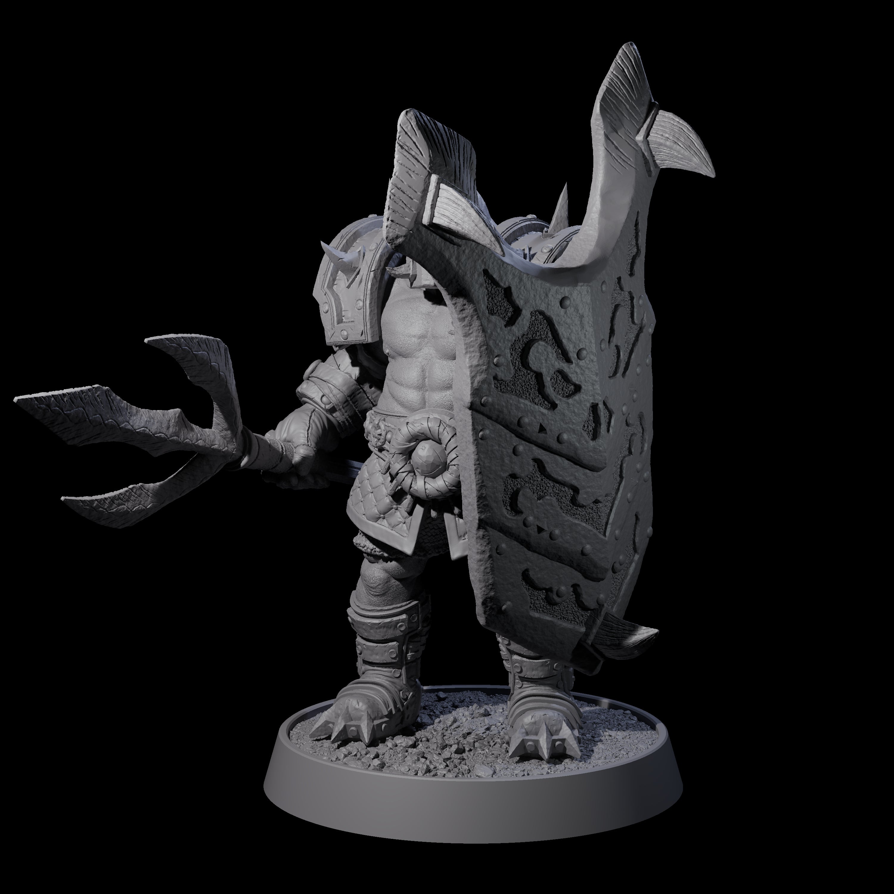 Honorable Orc of the East E Miniature for Dungeons and Dragons, Pathfinder or other TTRPGs