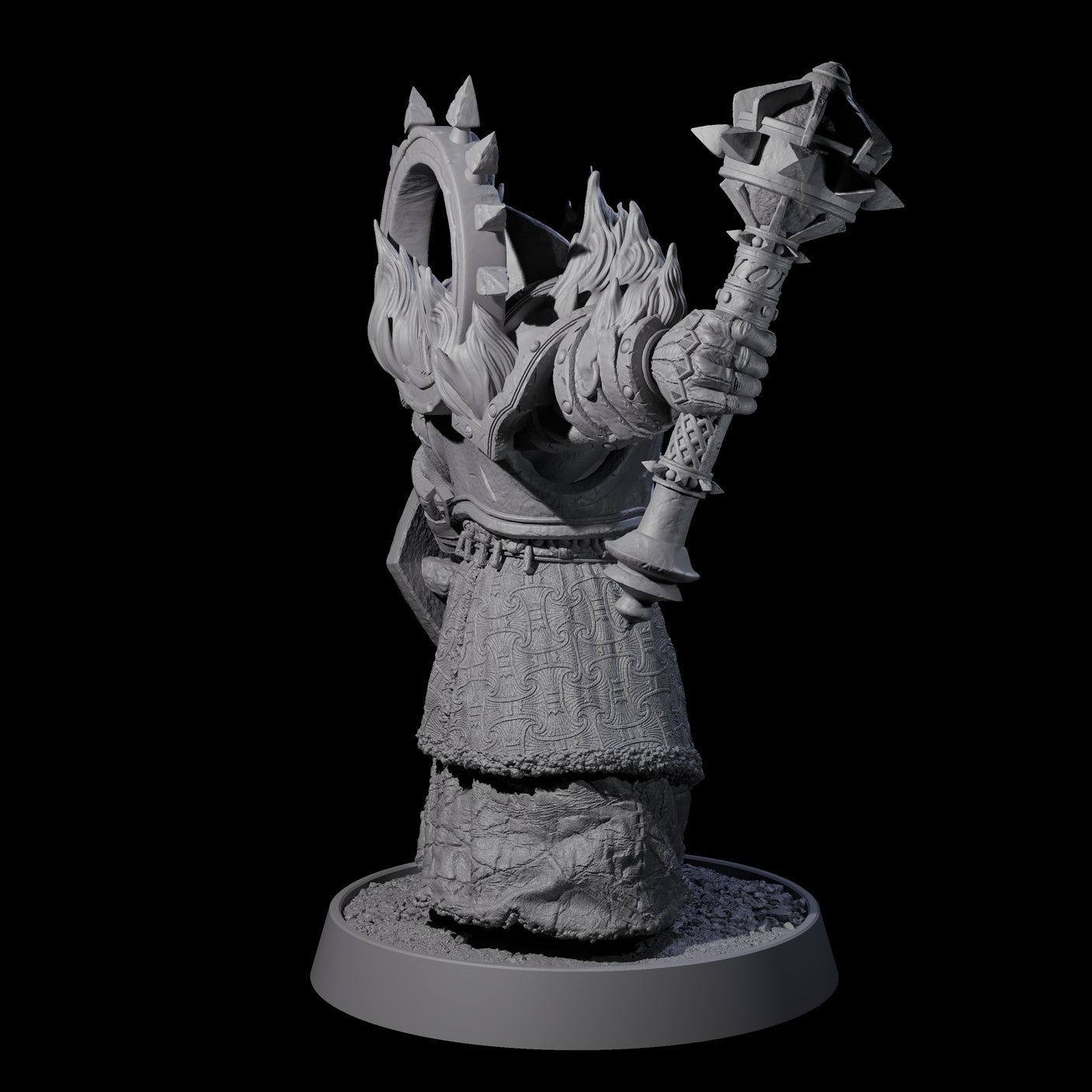 Honorable Orc of the East M Miniature for Dungeons and Dragons, Pathfinder or other TTRPGs