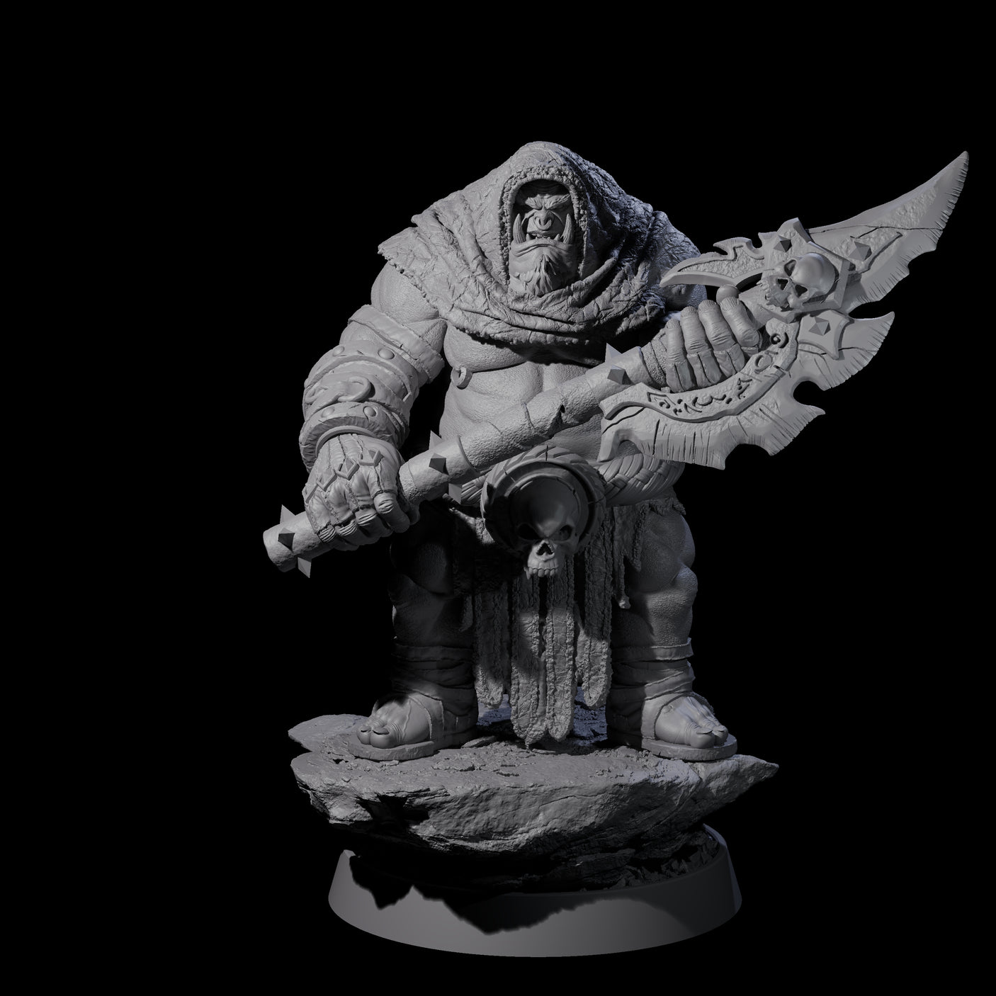 Honorable Orcs of the East Miniature for Dungeons and Dragons, Pathfinder or other TTRPGs