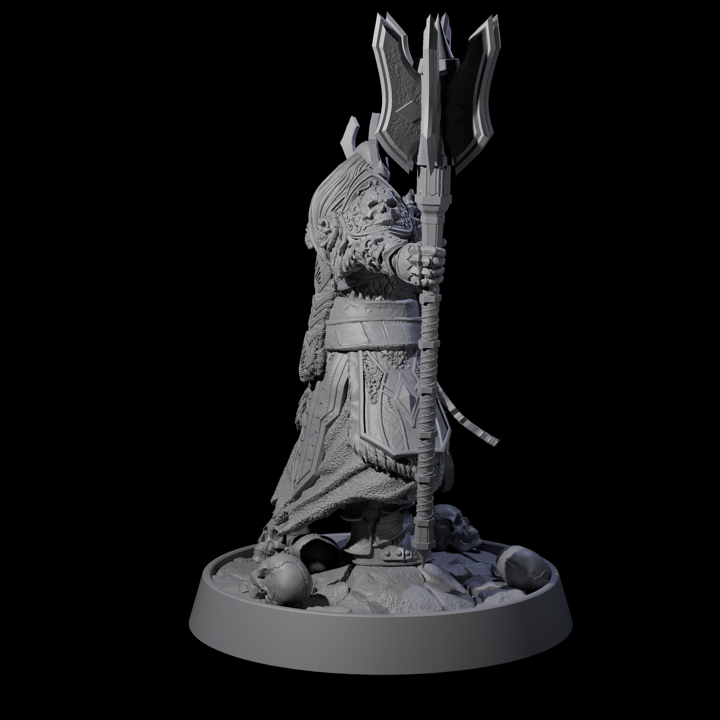 Horrible Undead Horde B Miniature for Dungeons and Dragons, Pathfinder or other TTRPGs