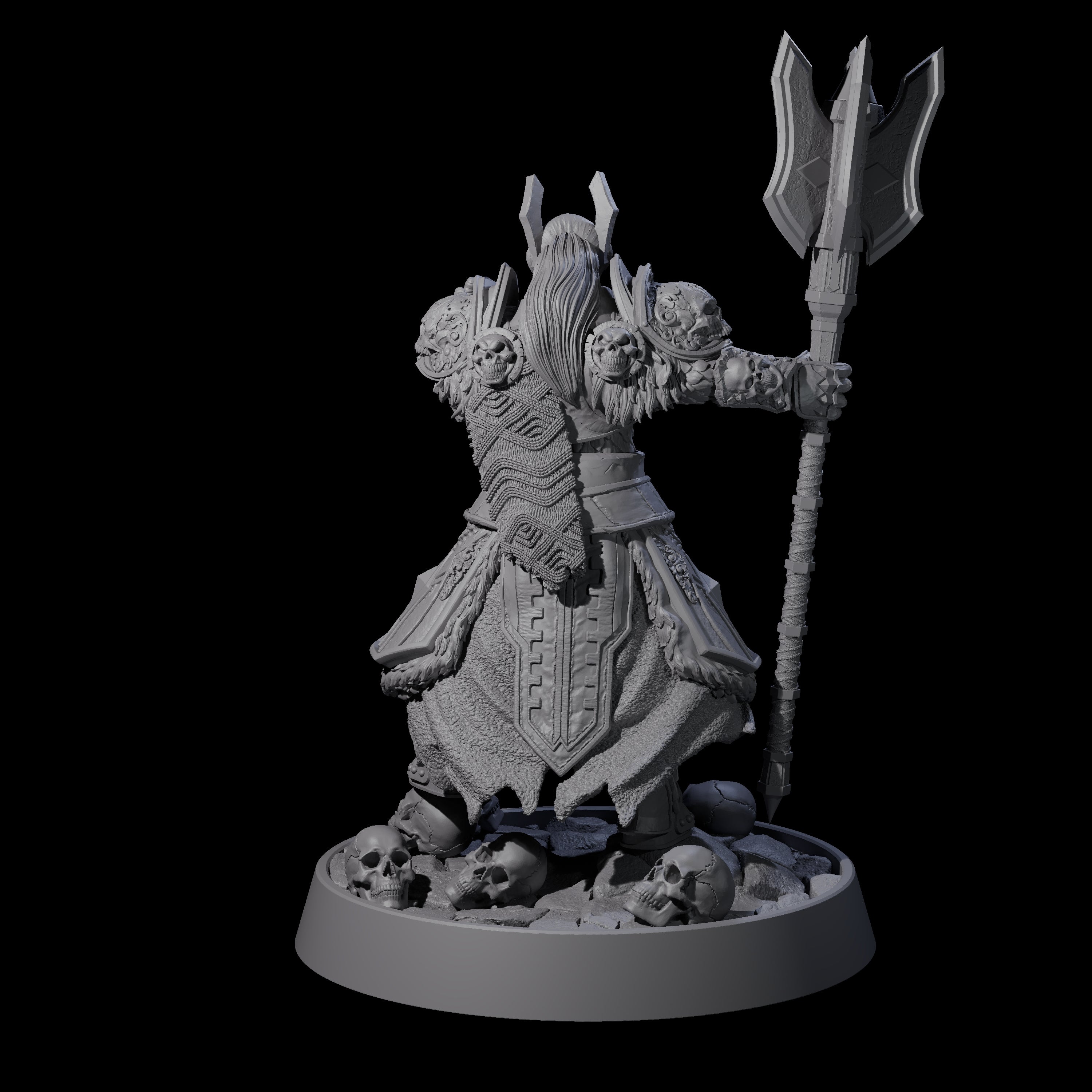 Horrible Undead Horde B Miniature for Dungeons and Dragons, Pathfinder or other TTRPGs
