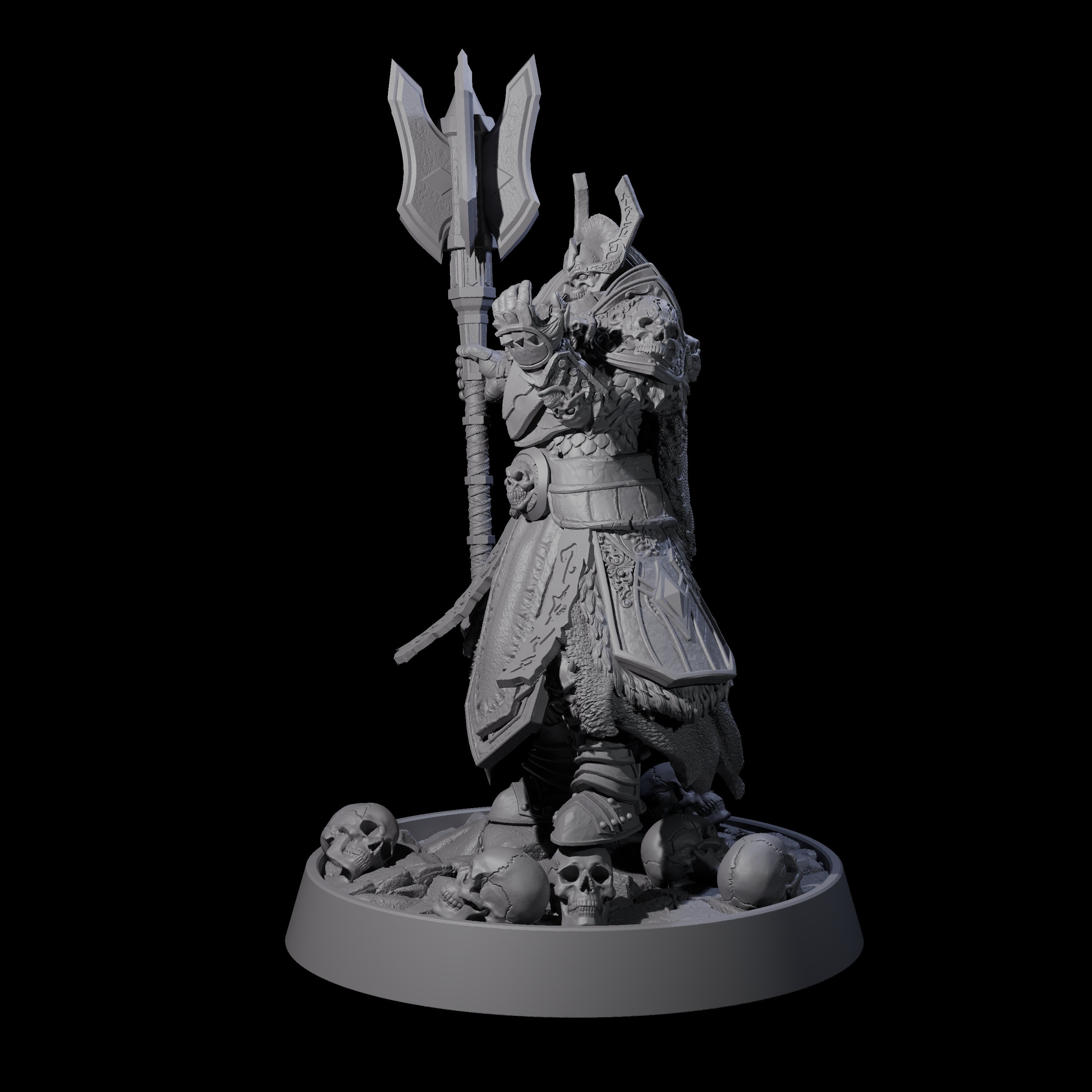 Horrible Undead Horde B Miniature for Dungeons and Dragons, Pathfinder or other TTRPGs