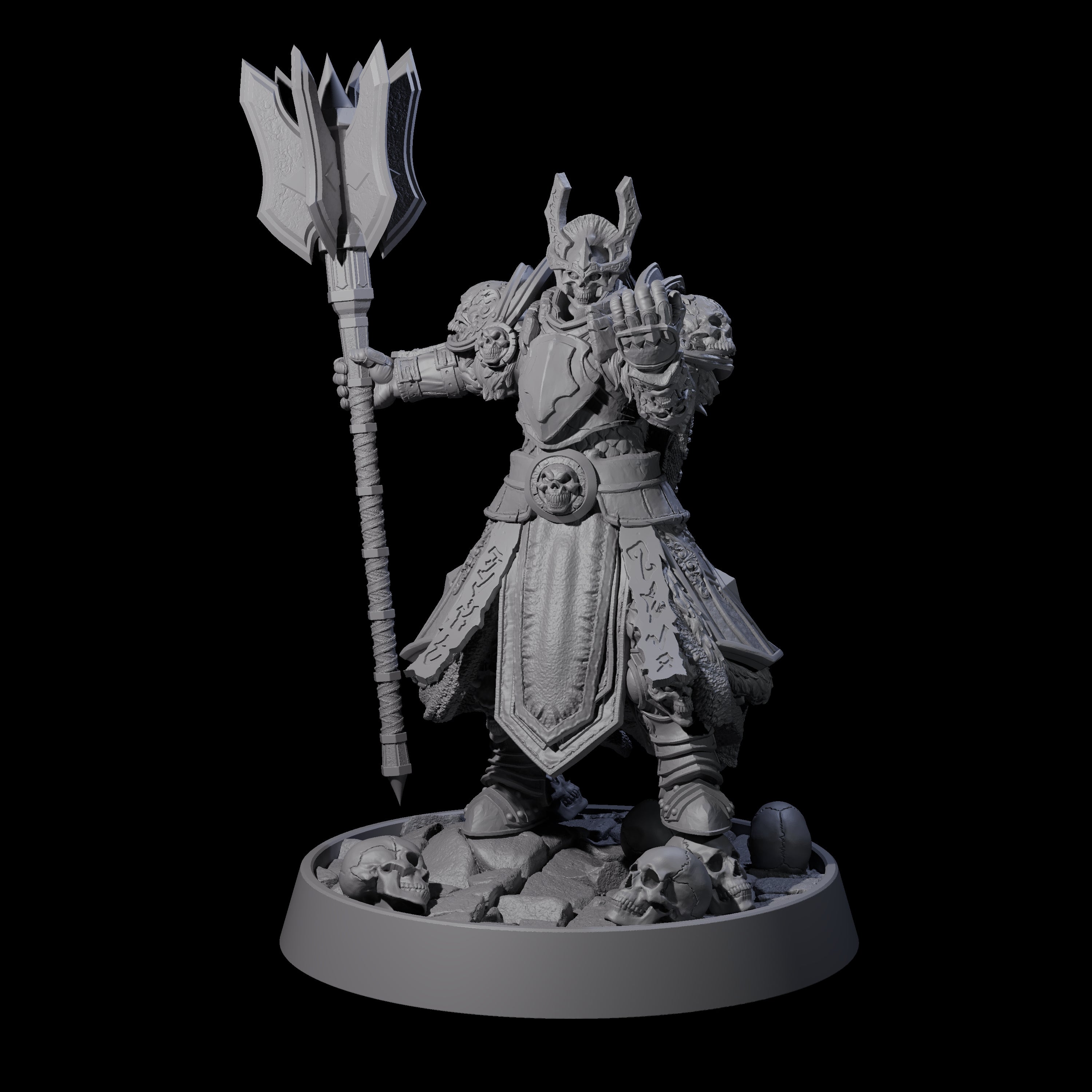 Horrible Undead Horde B Miniature for Dungeons and Dragons, Pathfinder or other TTRPGs
