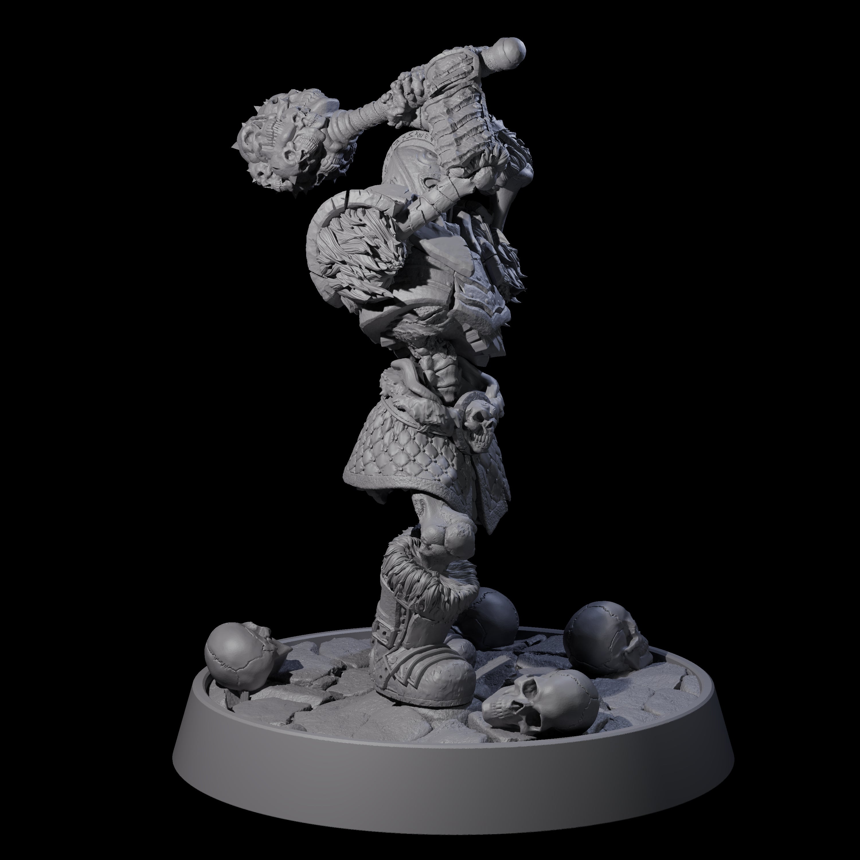 Horrible Undead Horde C Miniature for Dungeons and Dragons, Pathfinder or other TTRPGs