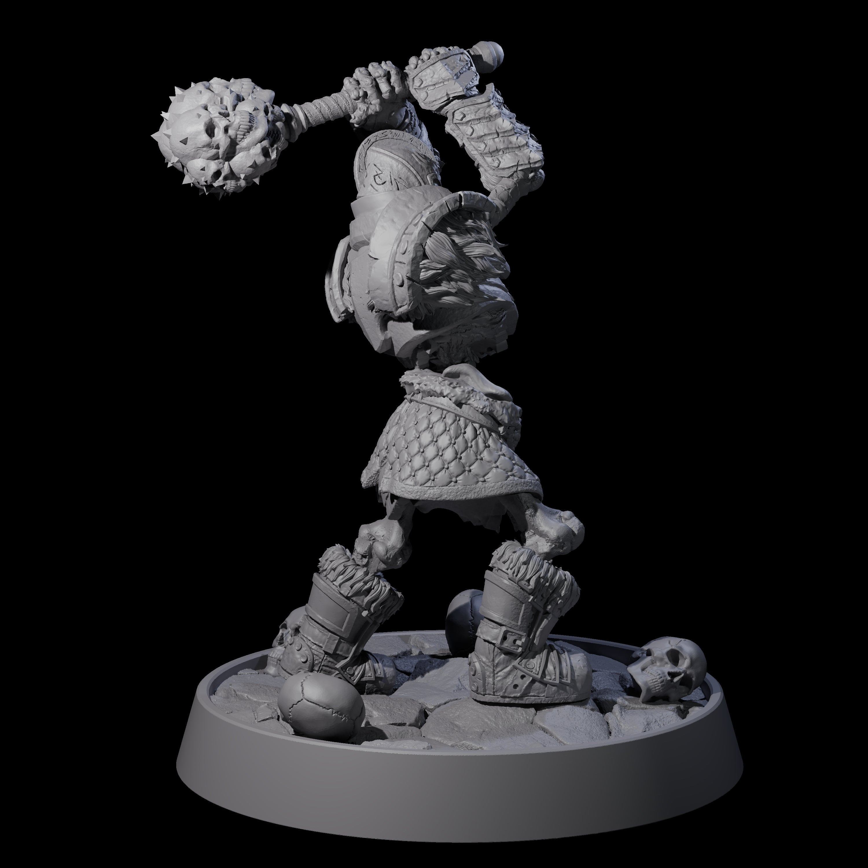 Horrible Undead Horde C Miniature for Dungeons and Dragons, Pathfinder or other TTRPGs