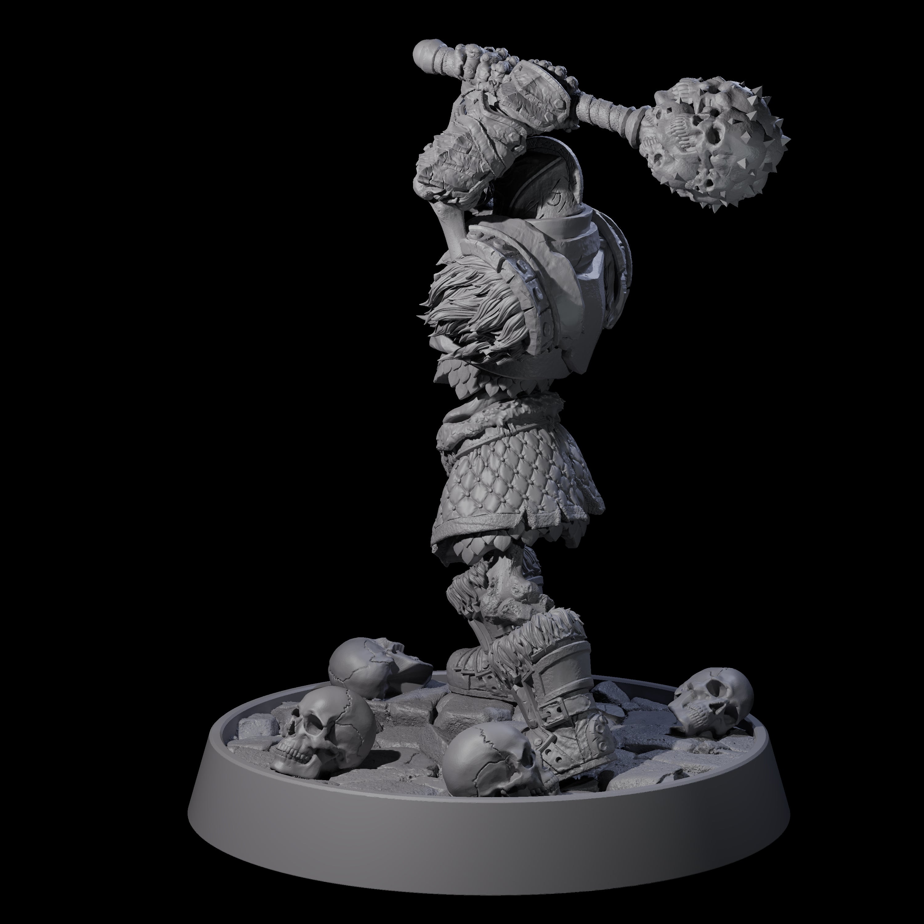 Horrible Undead Horde C Miniature for Dungeons and Dragons, Pathfinder or other TTRPGs