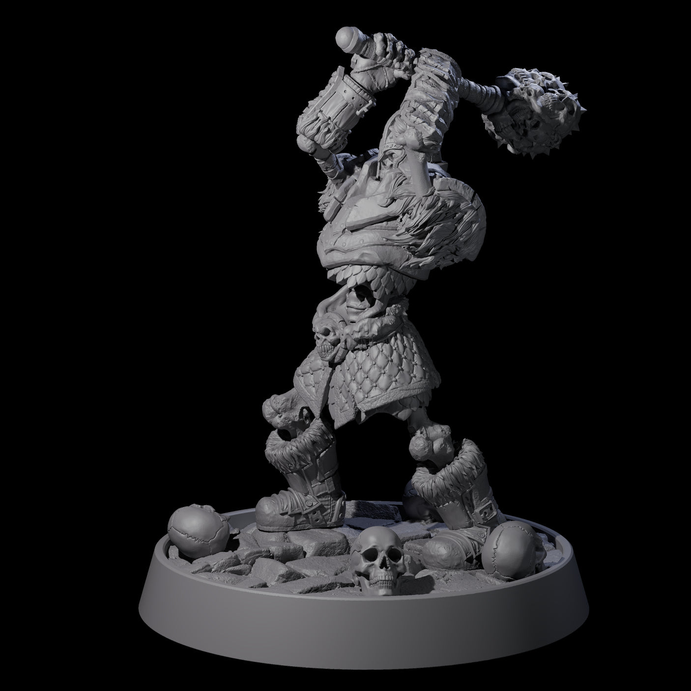 Horrible Undead Horde C Miniature for Dungeons and Dragons, Pathfinder or other TTRPGs