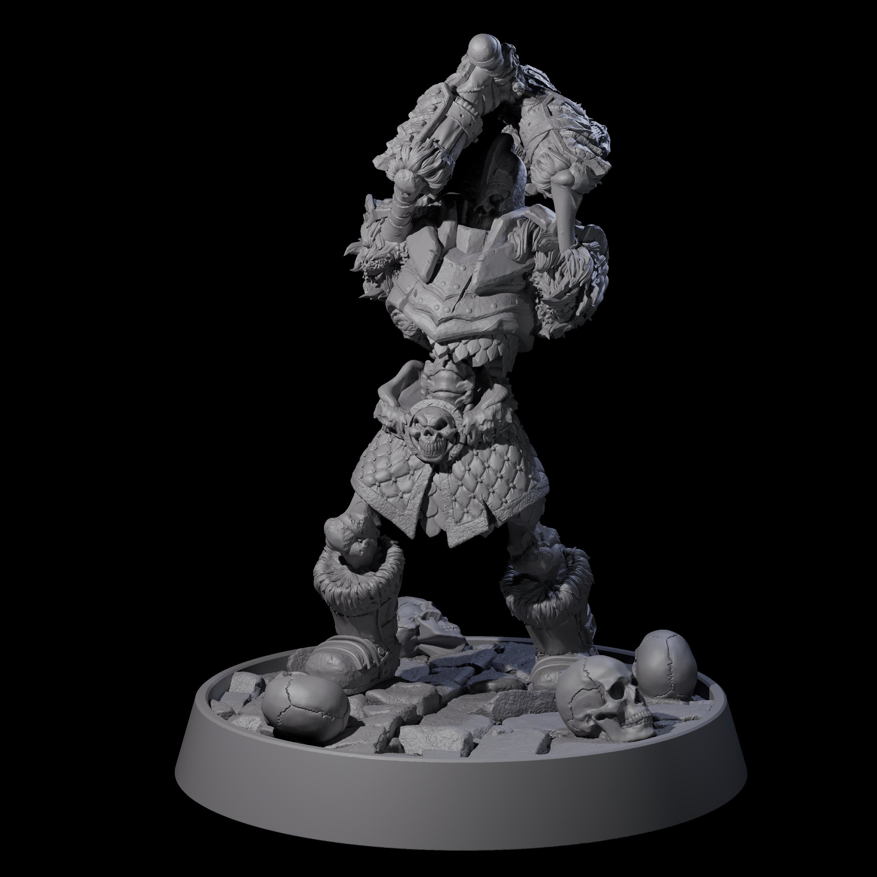 Horrible Undead Horde C Miniature for Dungeons and Dragons, Pathfinder or other TTRPGs