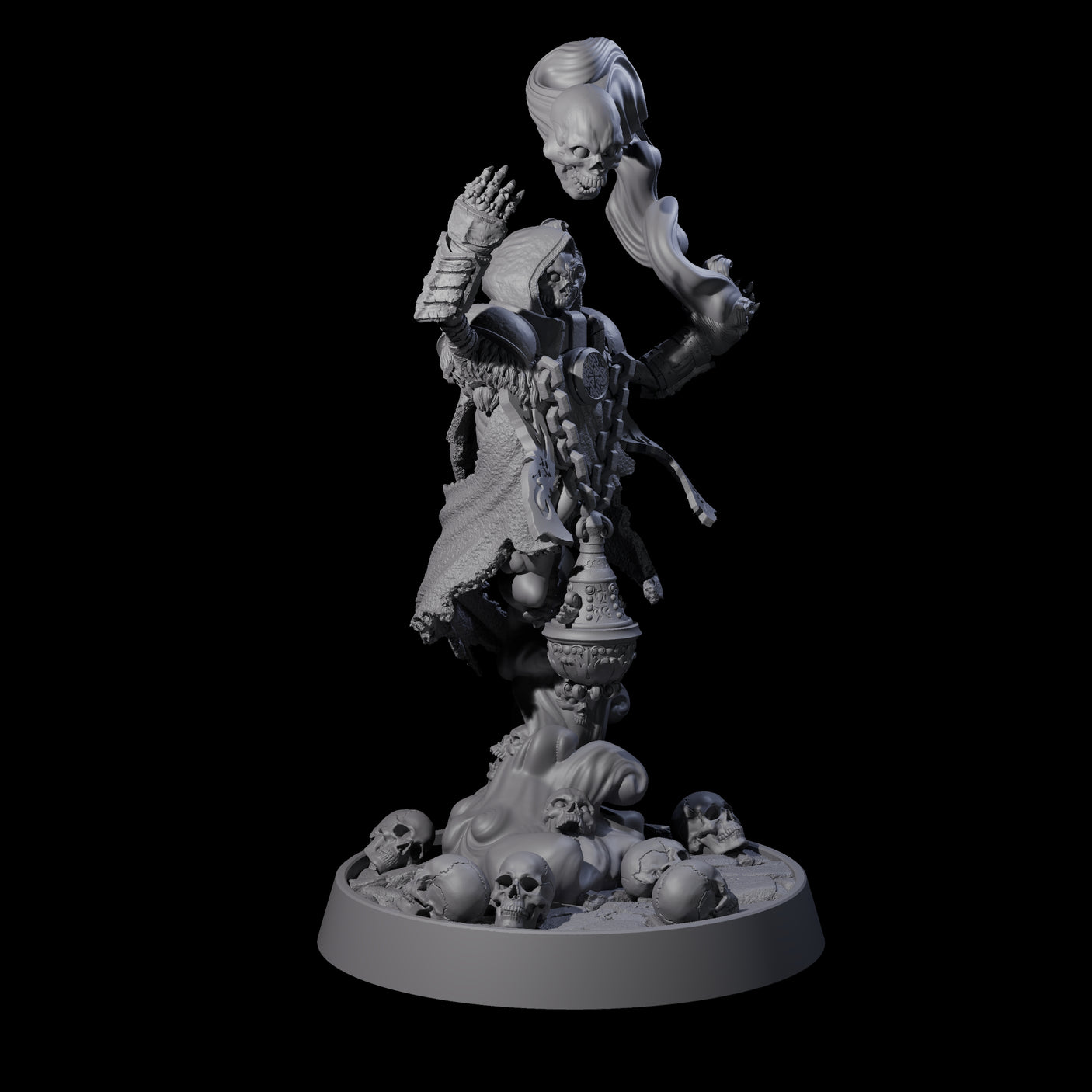 Horrible Undead Horde E Miniature for Dungeons and Dragons, Pathfinder or other TTRPGs