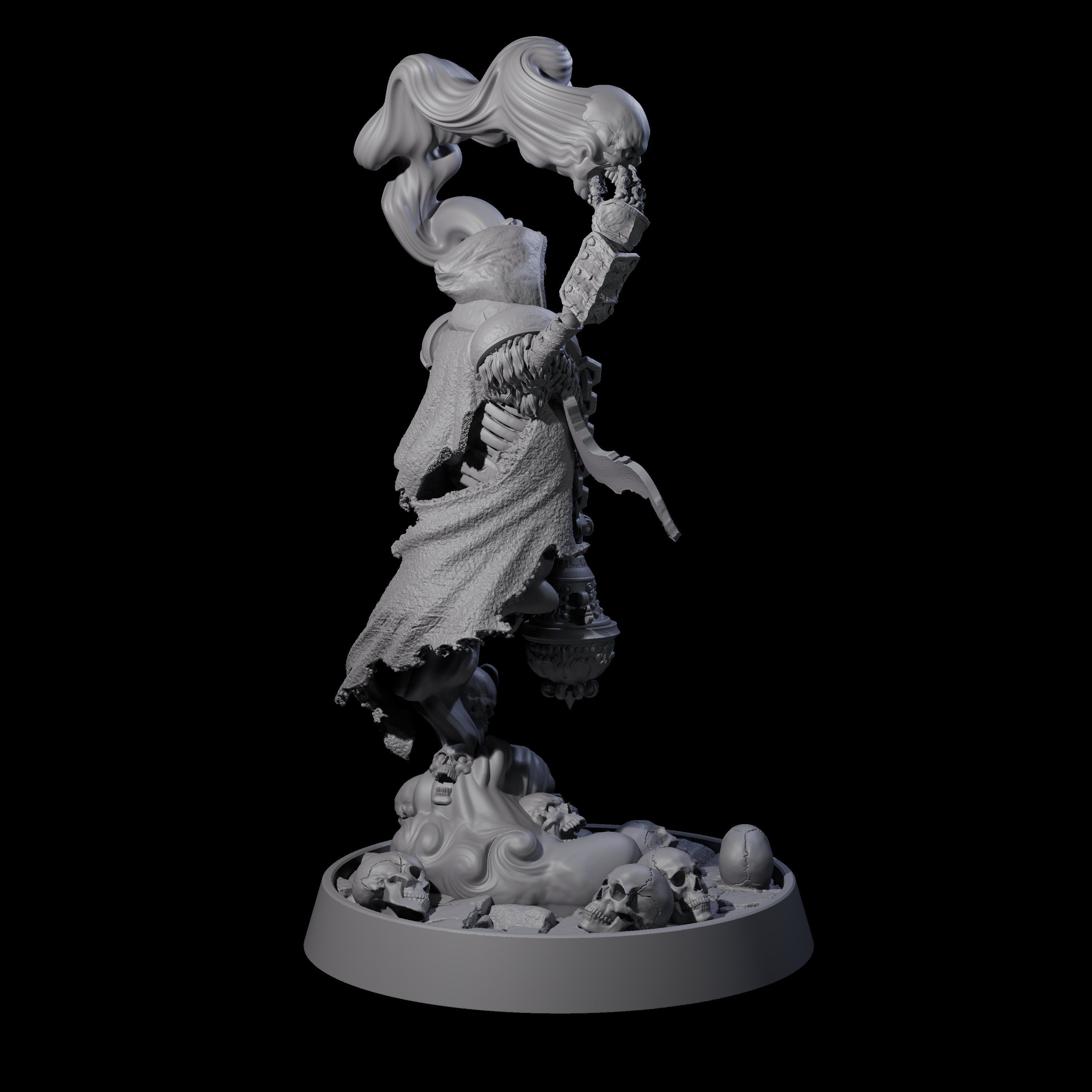 Horrible Undead Horde E Miniature for Dungeons and Dragons, Pathfinder or other TTRPGs