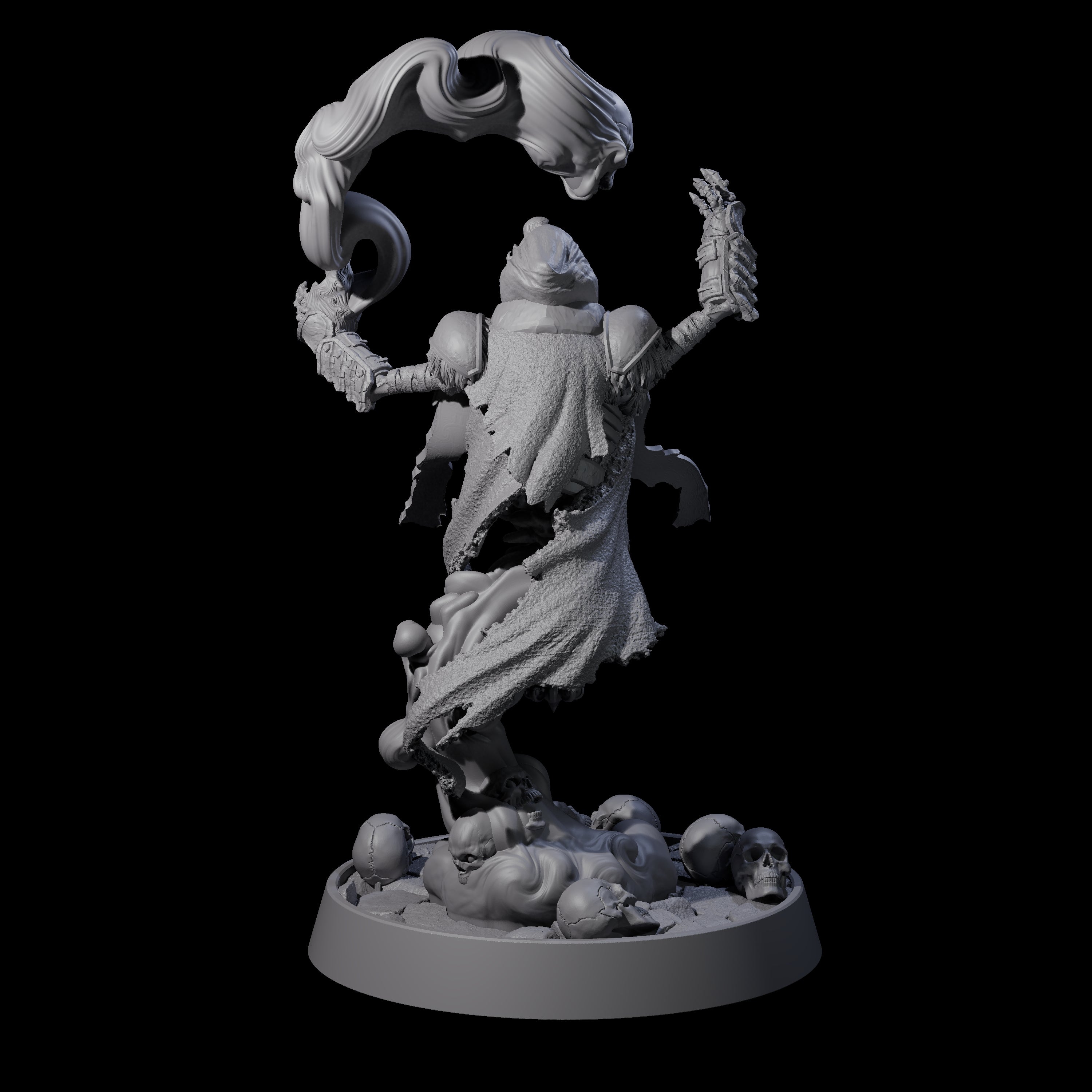Horrible Undead Horde E Miniature for Dungeons and Dragons, Pathfinder or other TTRPGs