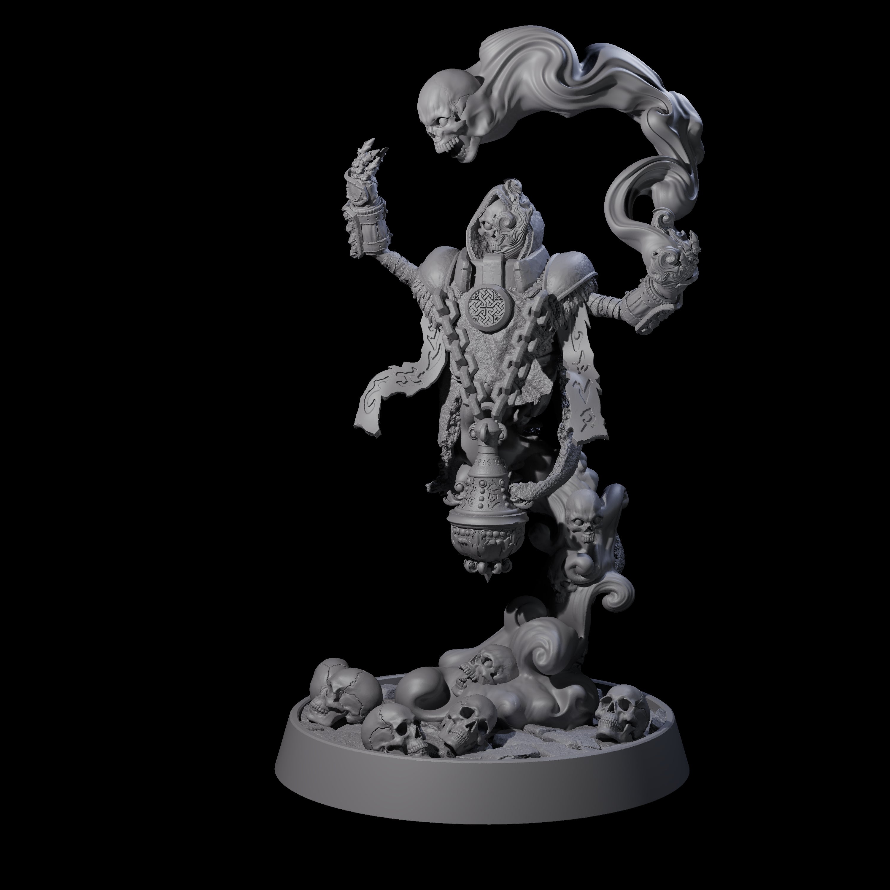 Horrible Undead Horde E Miniature for Dungeons and Dragons, Pathfinder or other TTRPGs