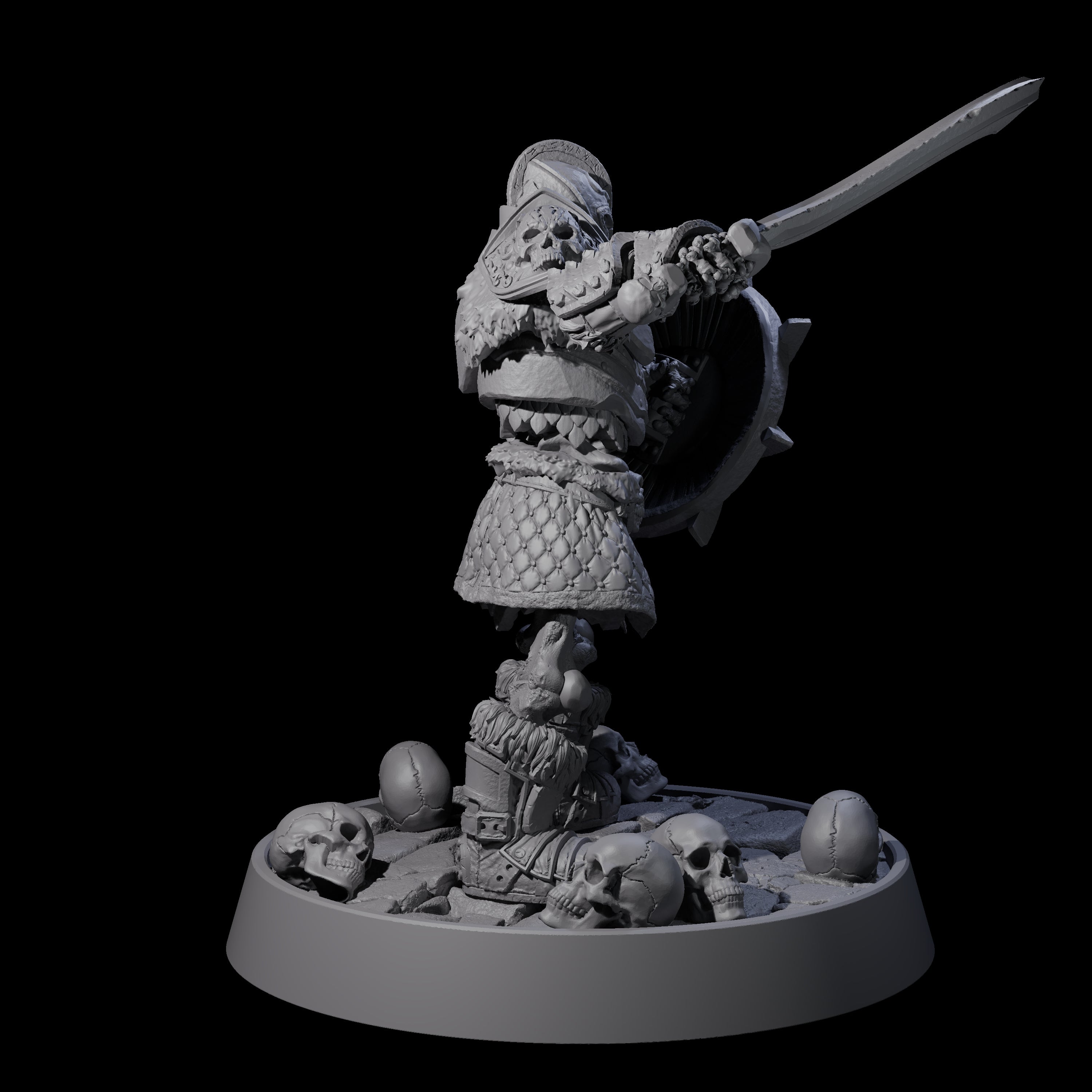 Horrible Undead Horde G Miniature for Dungeons and Dragons, Pathfinder or other TTRPGs