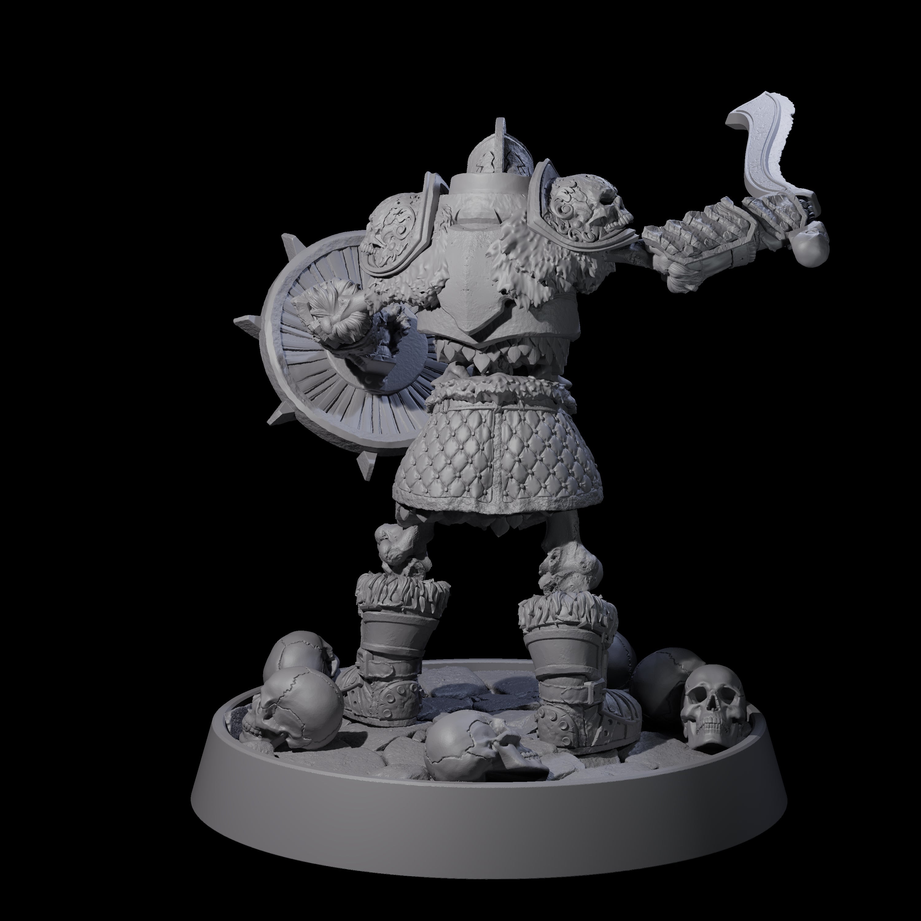 Horrible Undead Horde G Miniature for Dungeons and Dragons, Pathfinder or other TTRPGs