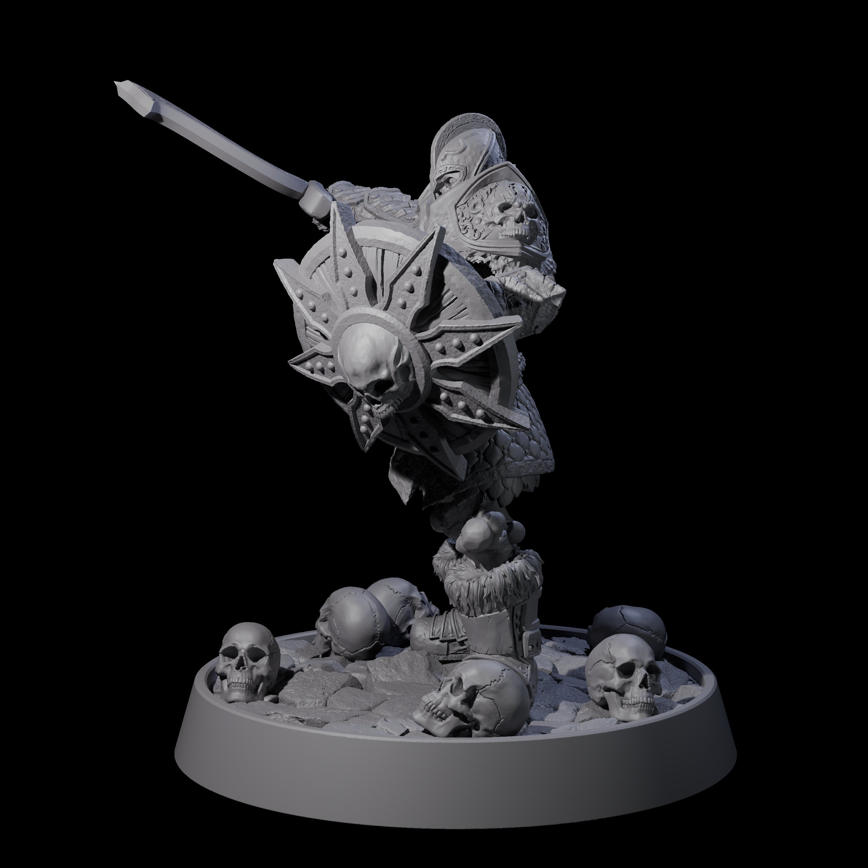 Horrible Undead Horde G Miniature for Dungeons and Dragons, Pathfinder or other TTRPGs
