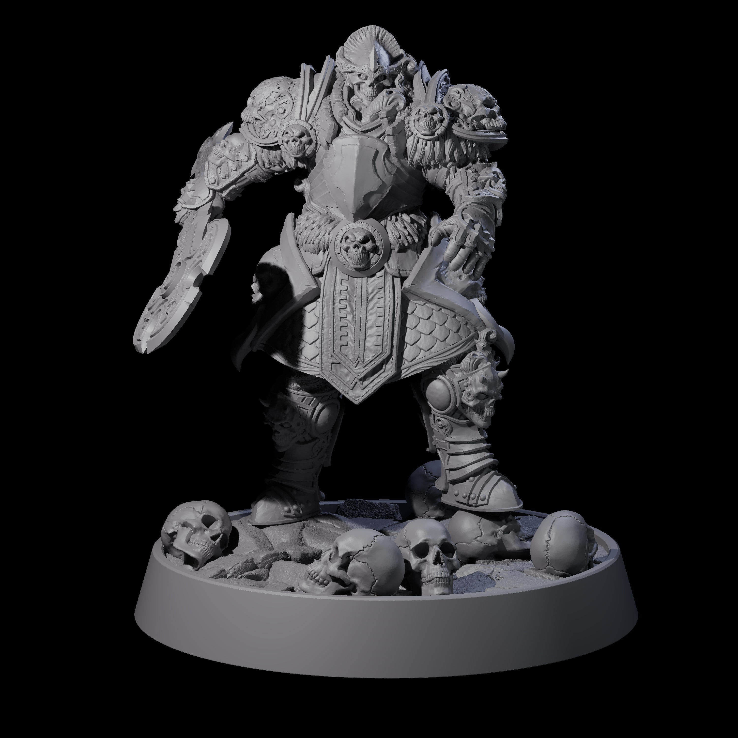 Horrible Undead Horde I Miniature for Dungeons and Dragons, Pathfinder or other TTRPGs